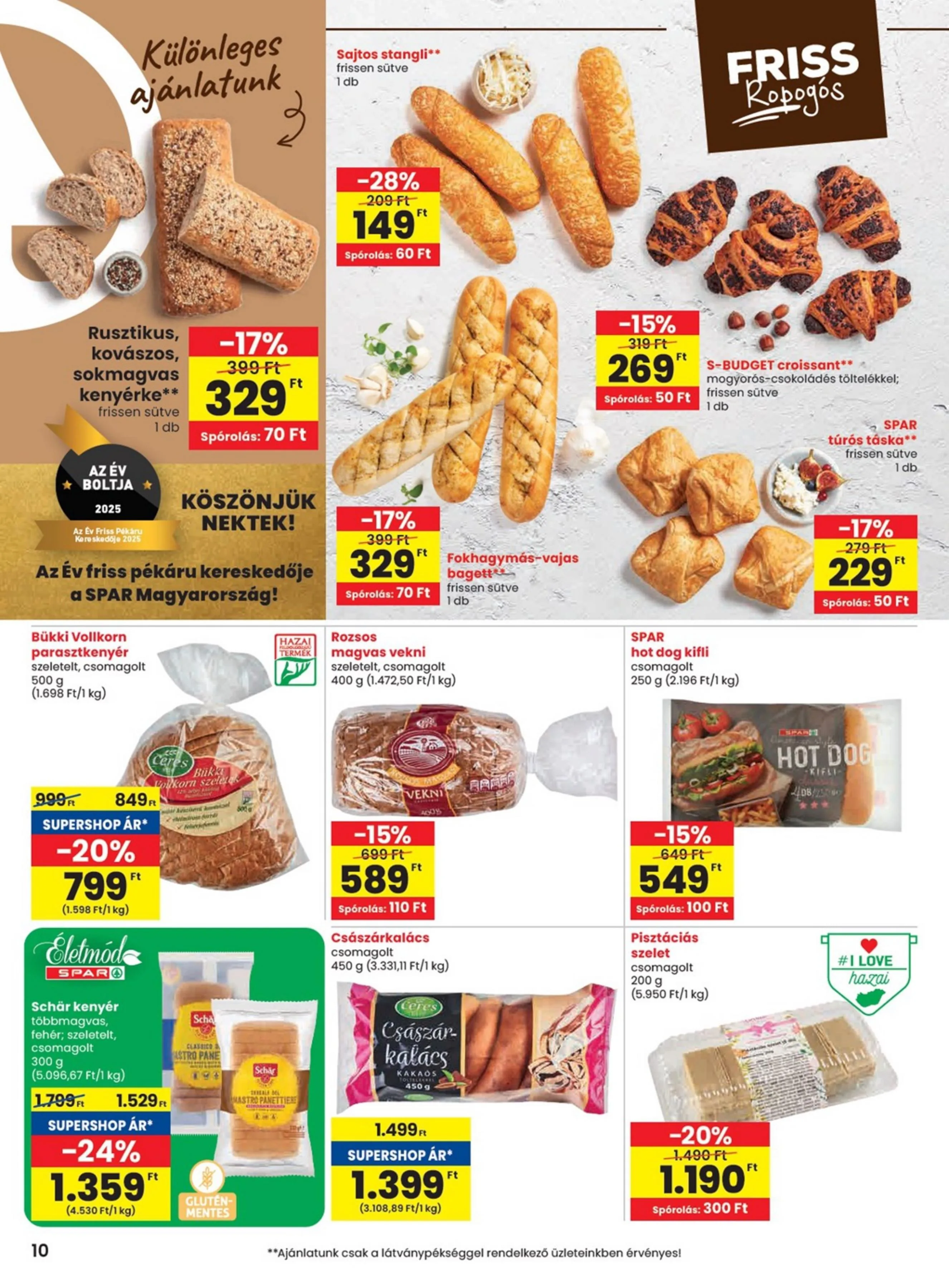 Spar akciós újság 07.17–07.23 – 10. oldal