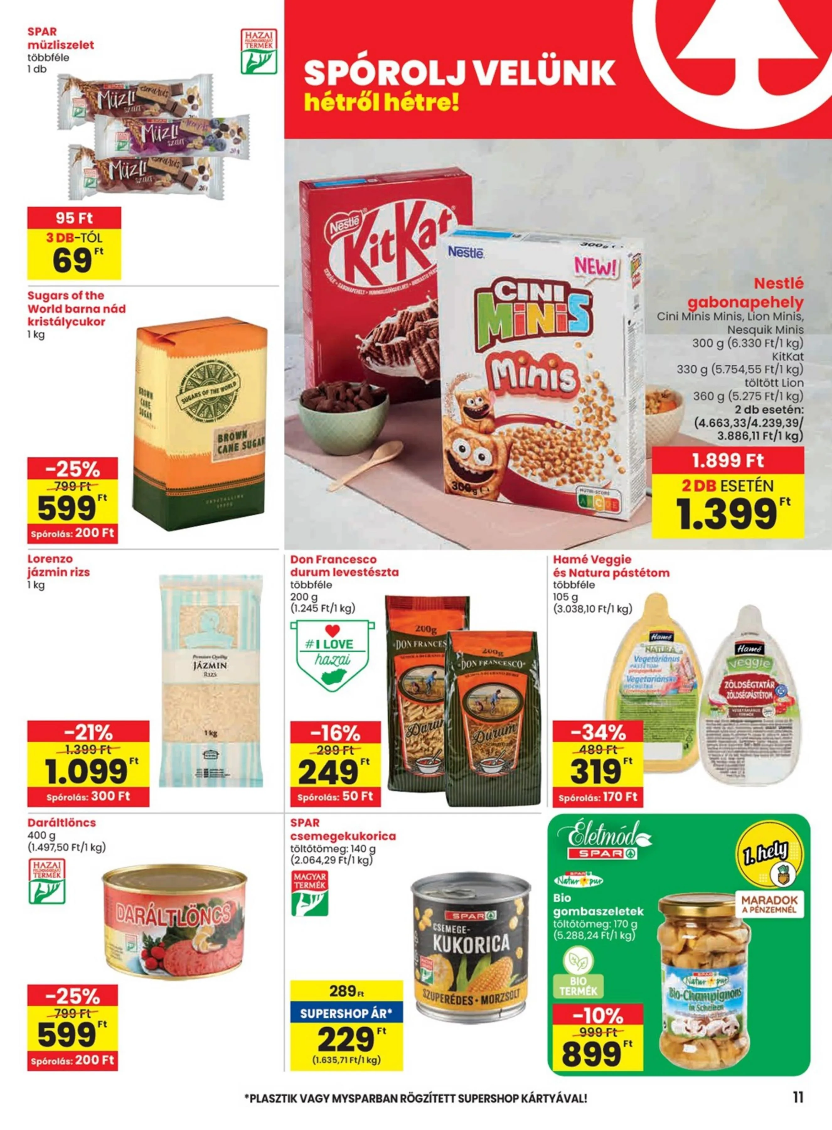 Spar akciós újság 07.17–07.23 – 11. oldal