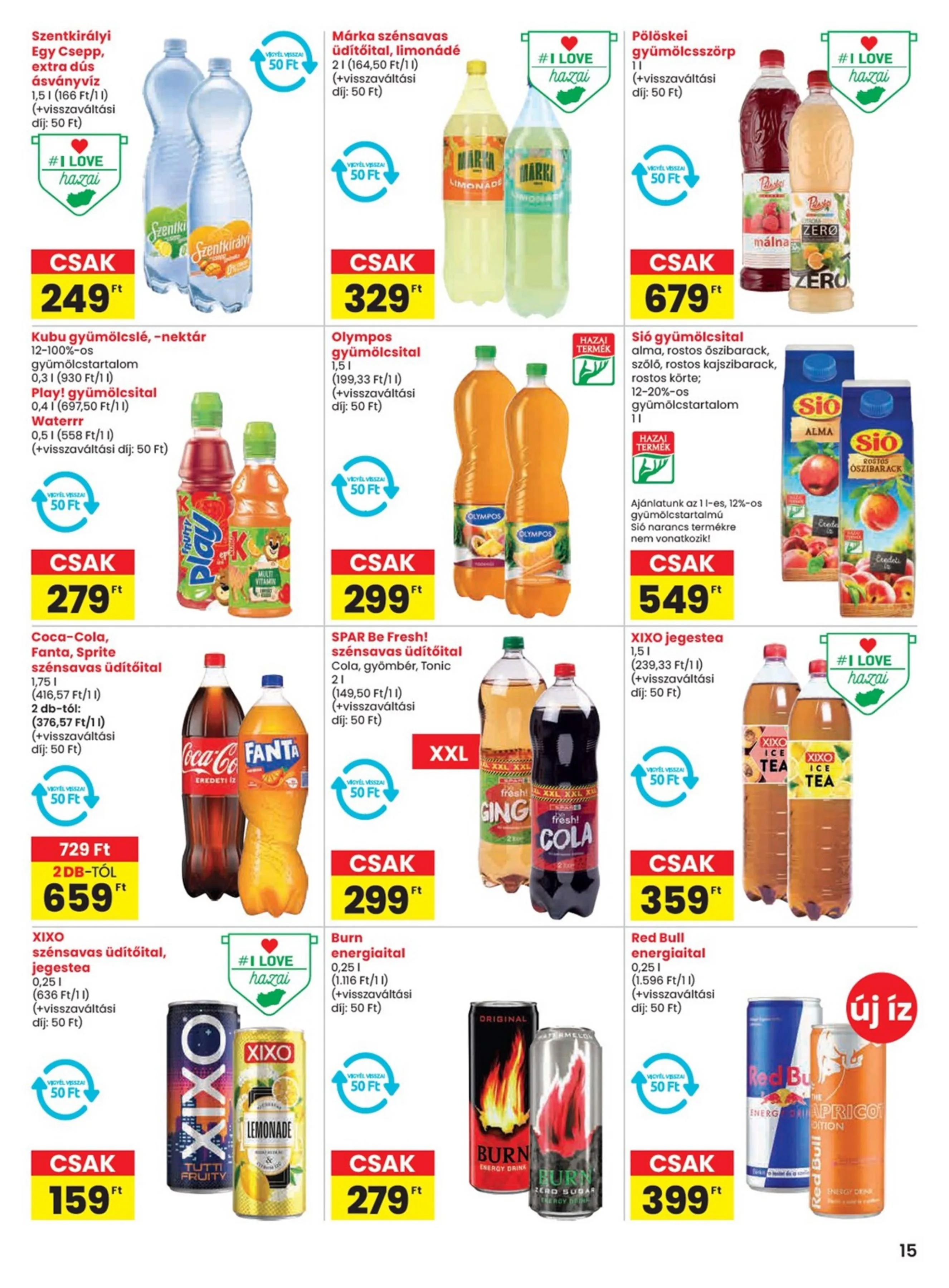 Spar akciós újság 07.17–07.23 – 15. oldal