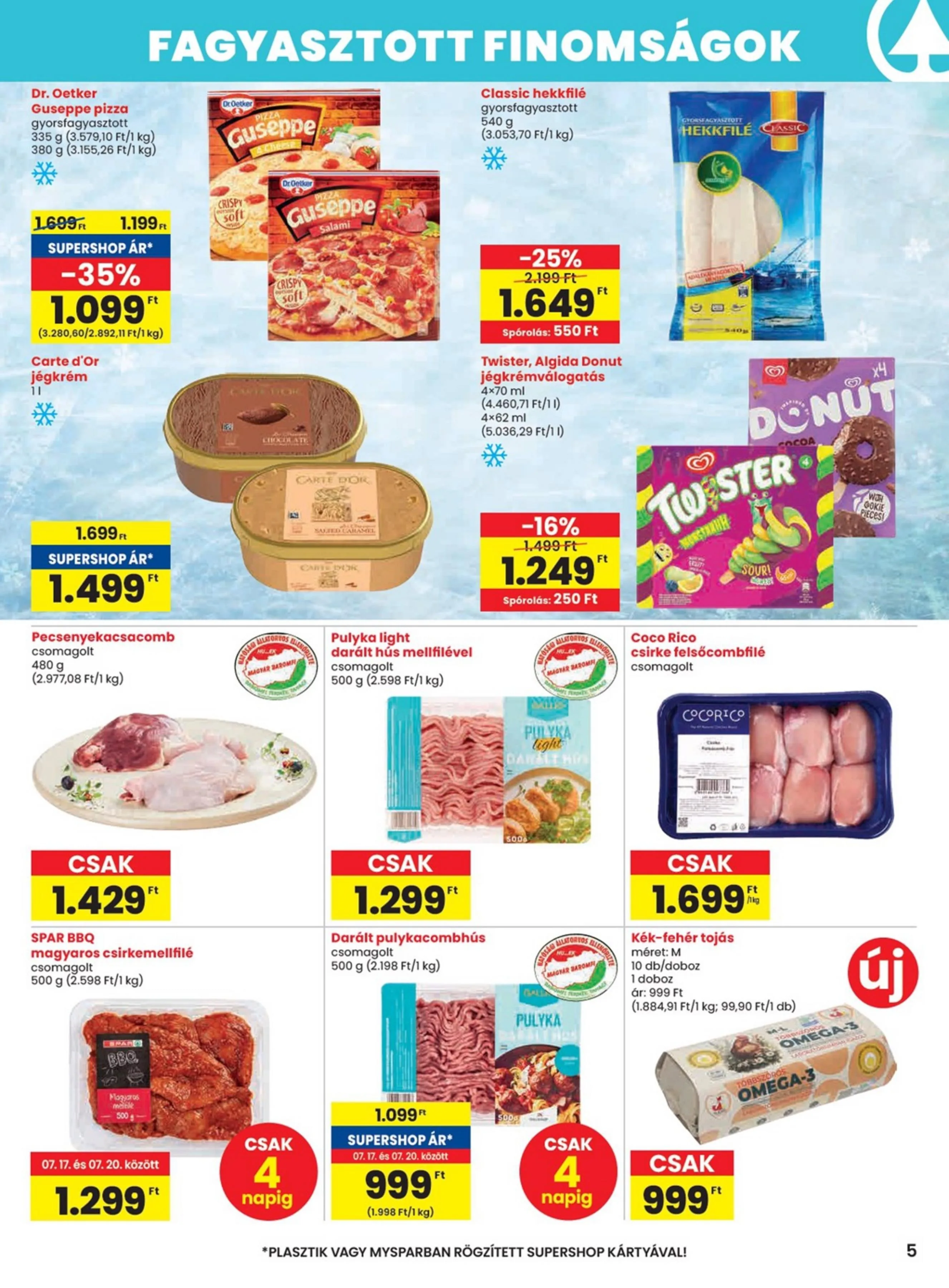 Spar akciós újság 07.17–07.23 – 5. oldal