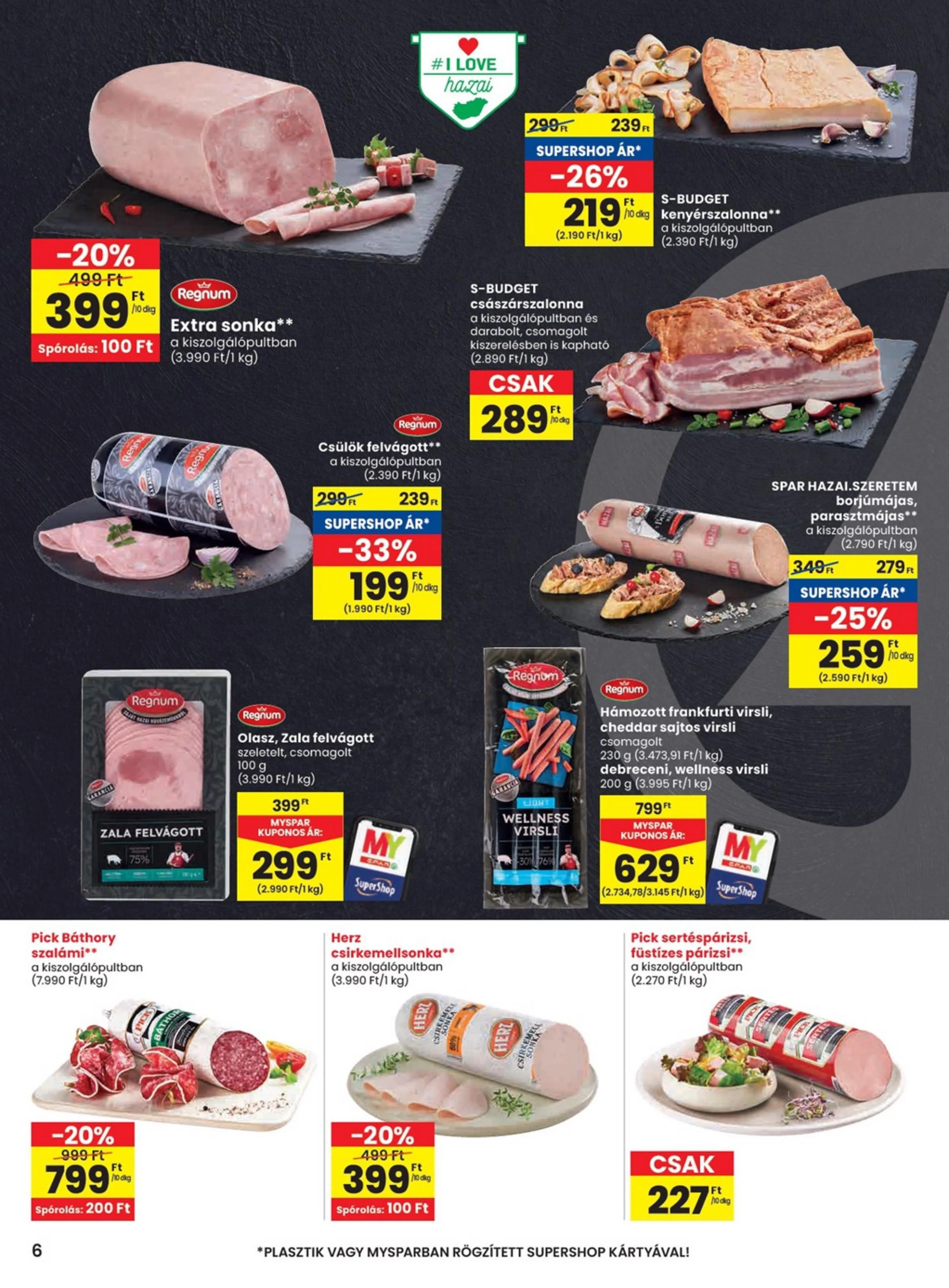 Spar akciós újság 07.17–07.23 – 6. oldal