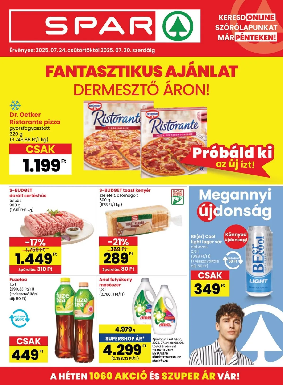 Spar akciós újság 07.24–07.30