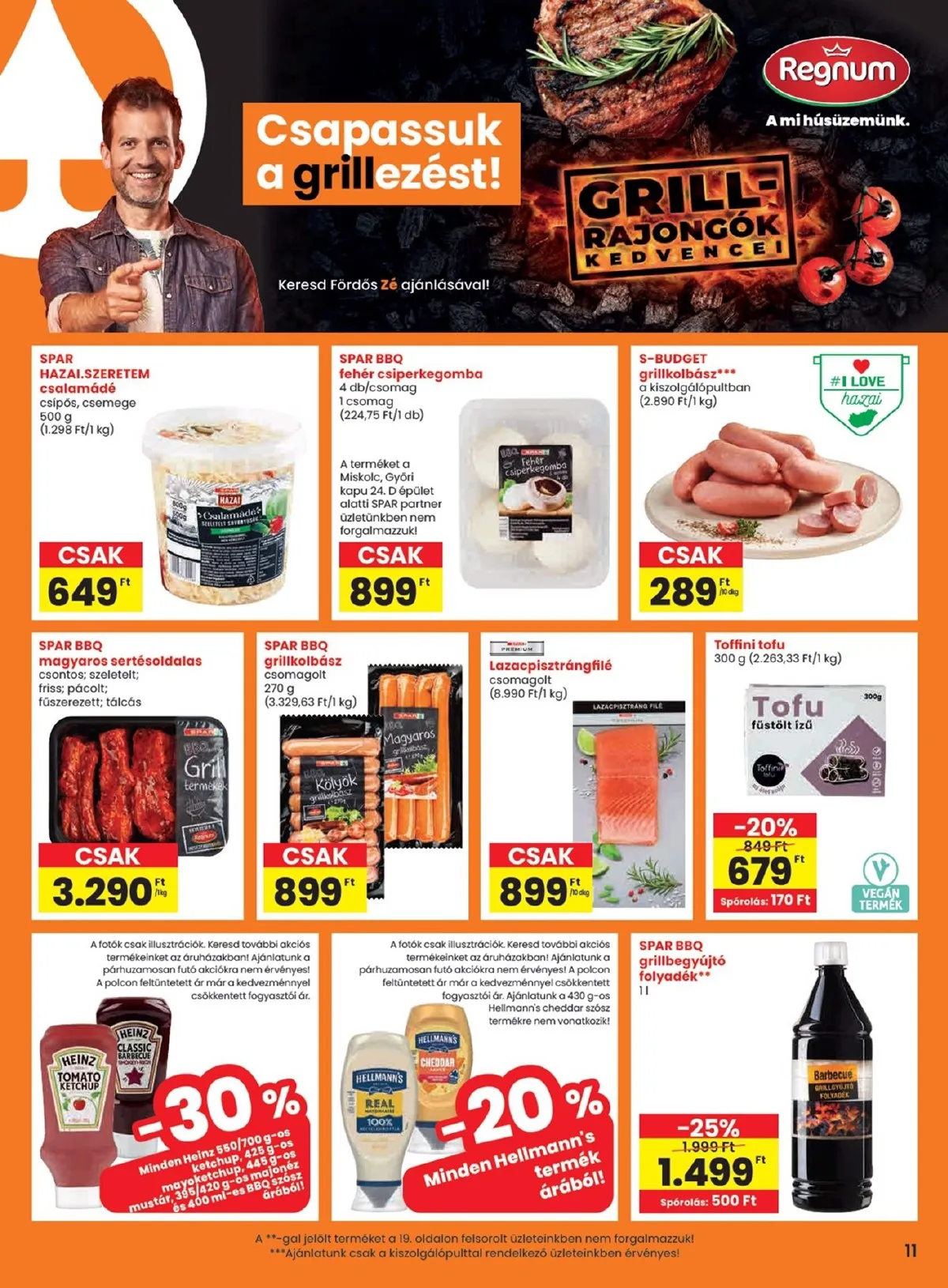 Spar akciós újság 07.24–07.30 – 11. oldal
