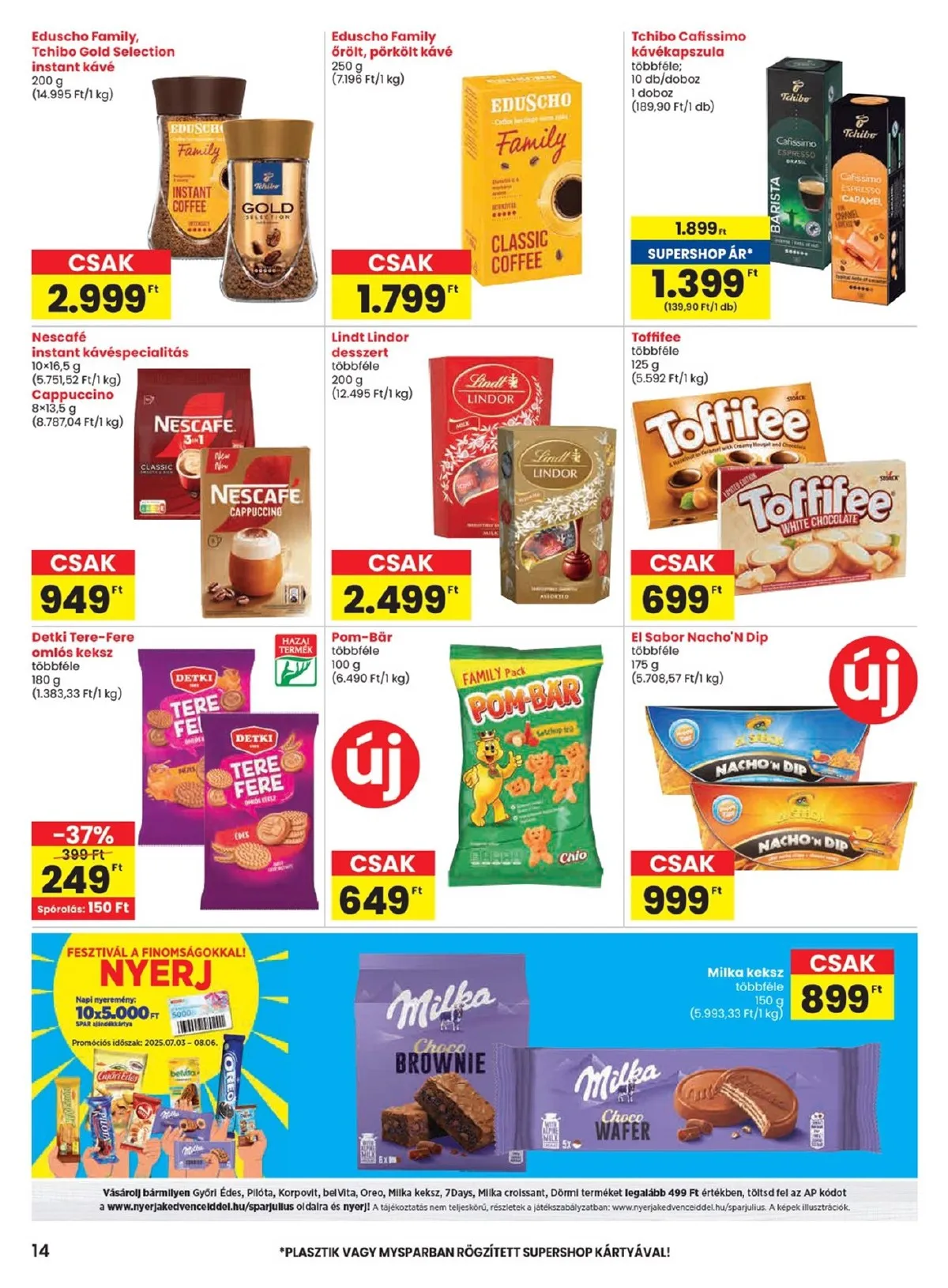 Spar akciós újság 07.24–07.30 – 14. oldal