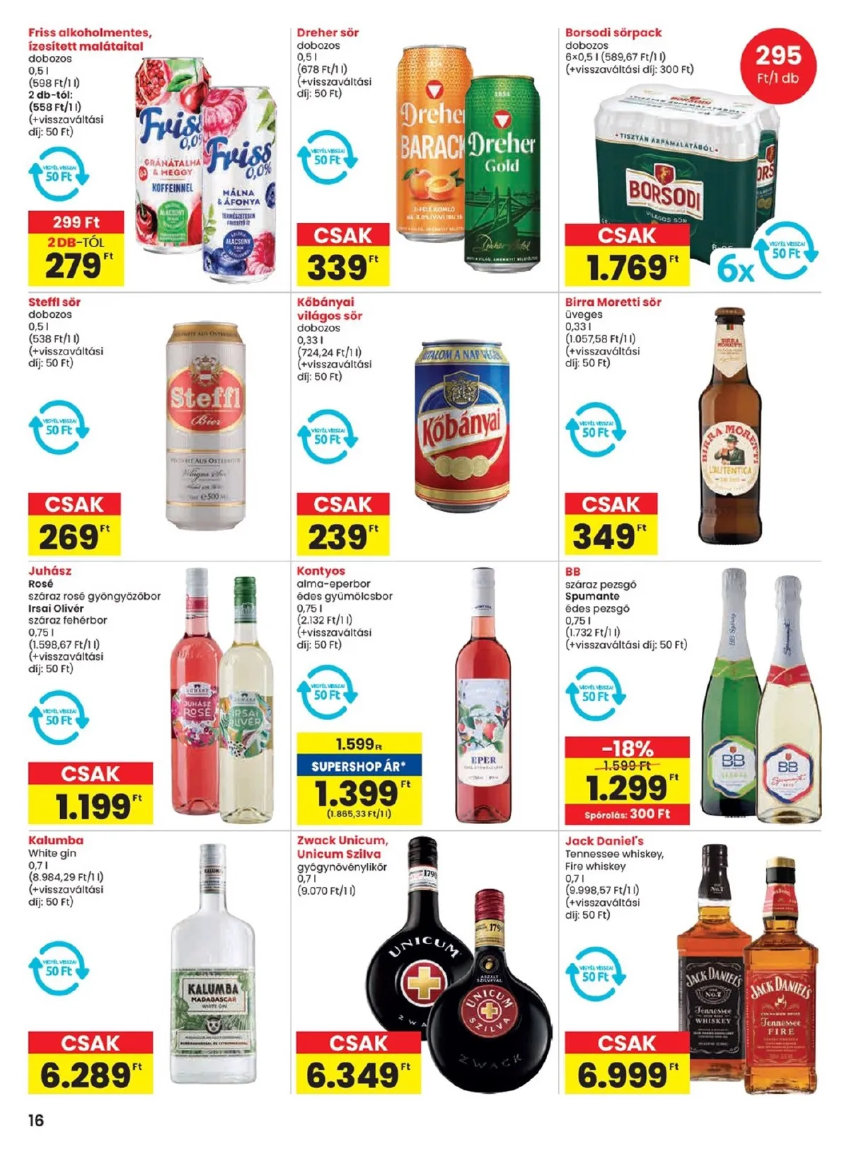 Spar akciós újság 07.24–07.30 – 16. oldal