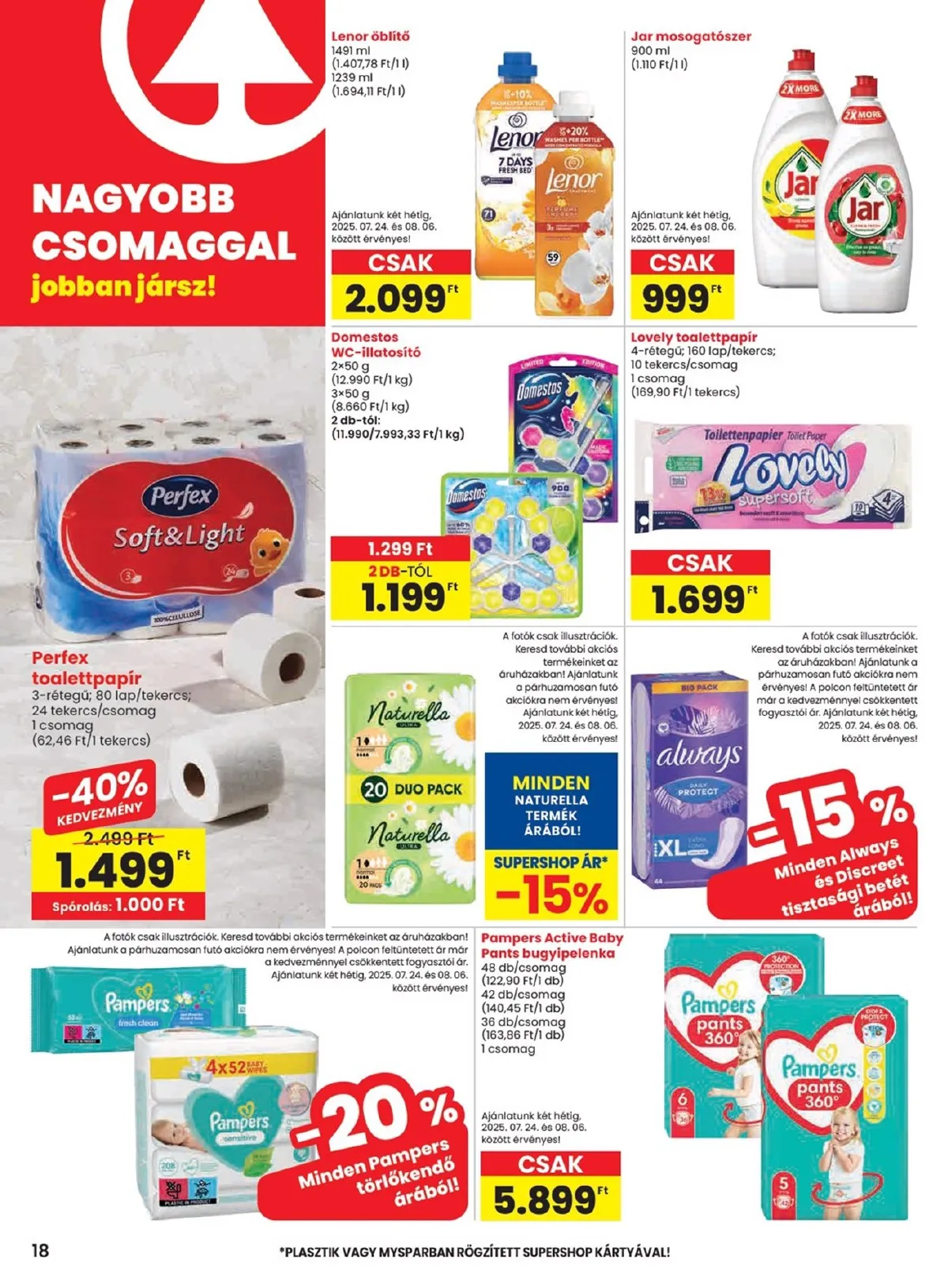 Spar akciós újság 07.24–07.30 – 18. oldal