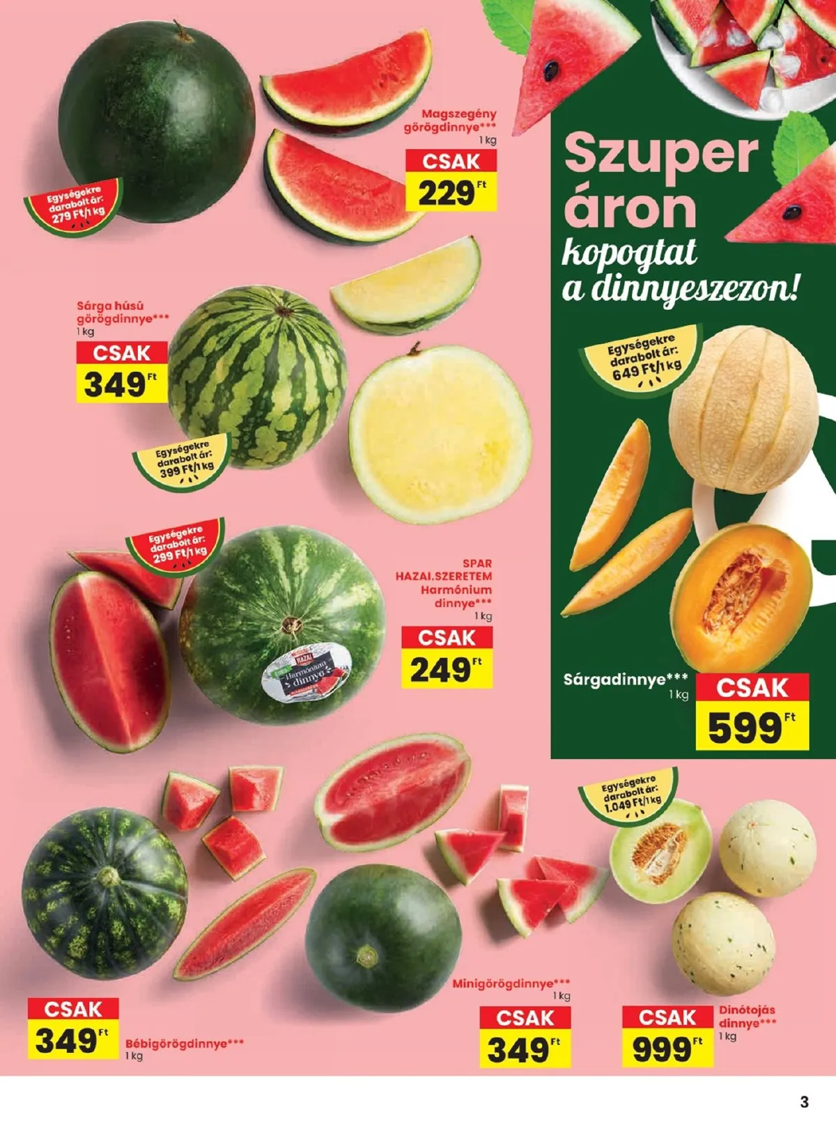 Spar akciós újság 07.24–07.30 – 3. oldal