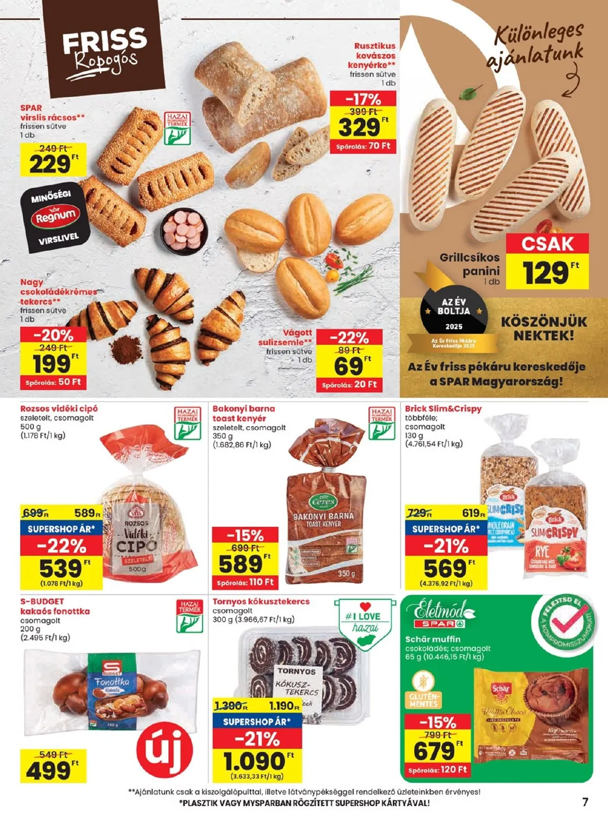 Spar akciós újság 07.24–07.30 – 7. oldal