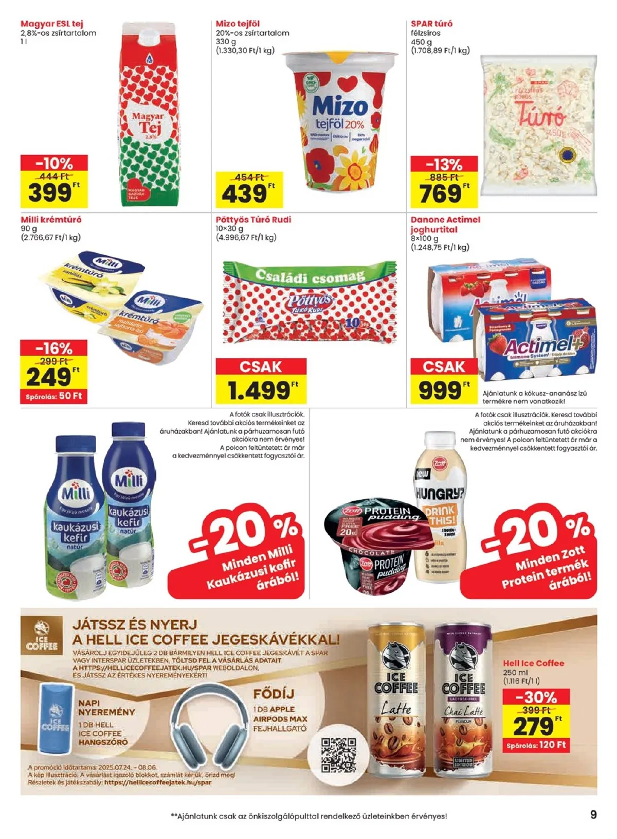 Spar akciós újság 07.24–07.30 – 9. oldal