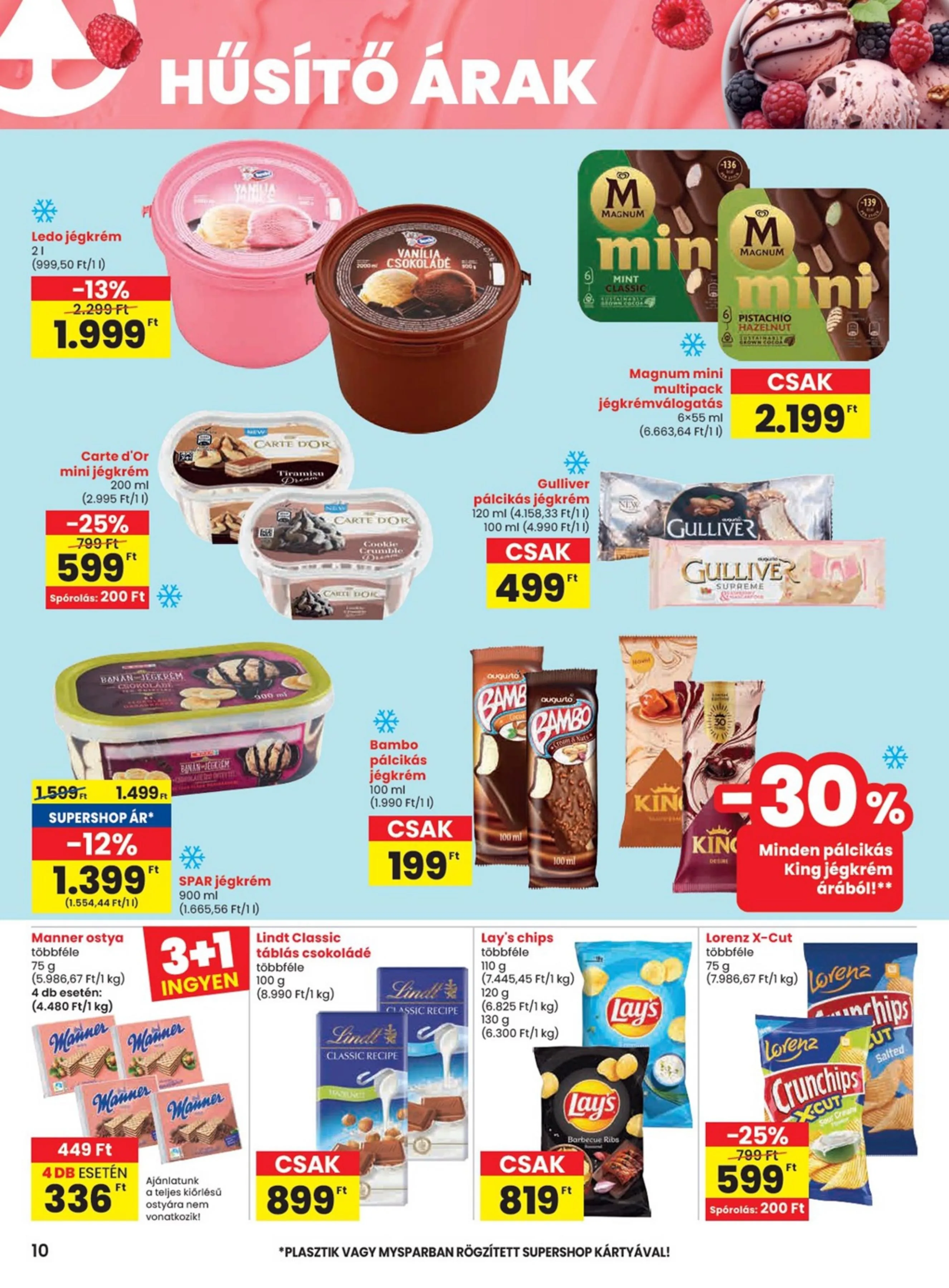 Spar akciós újság 07.31–08.06 – 10. oldal