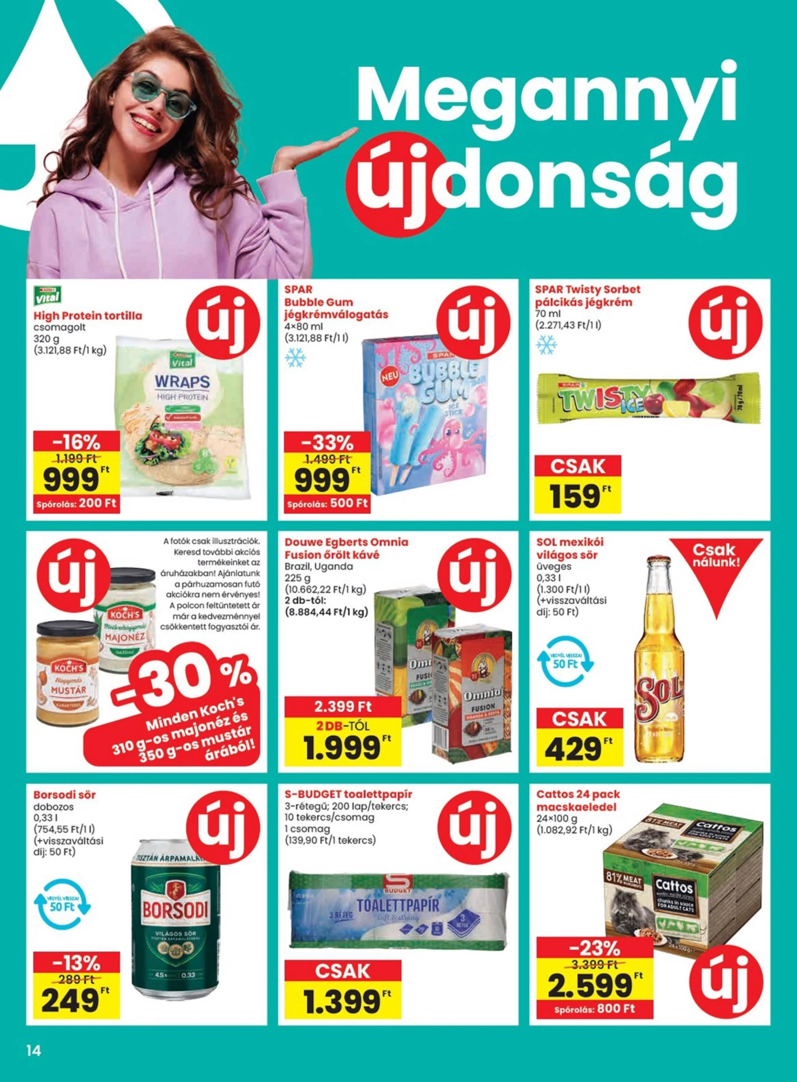 Spar akciós újság 07.31–08.06 – 14. oldal
