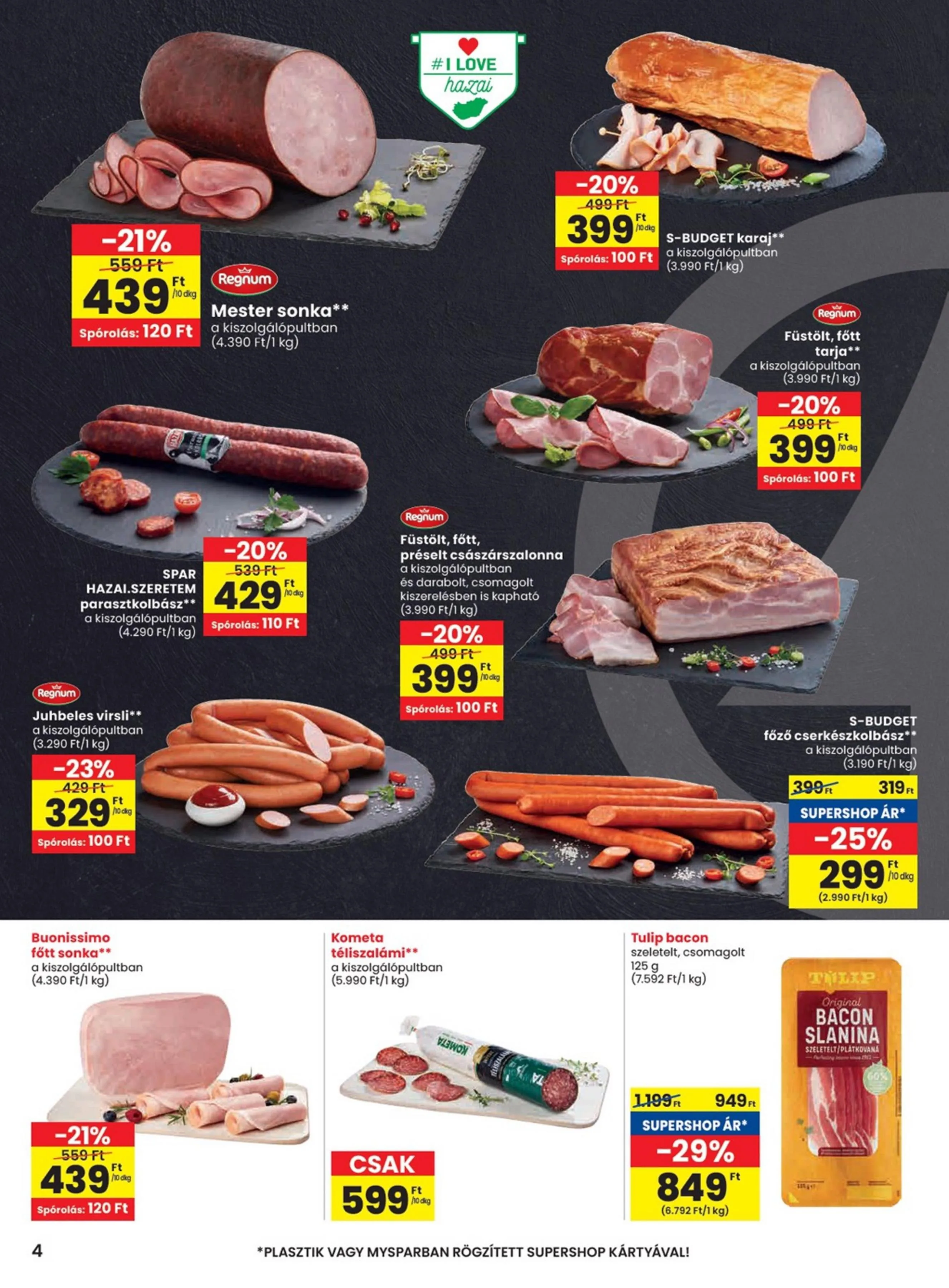 Spar akciós újság 07.31–08.06 – 4. oldal