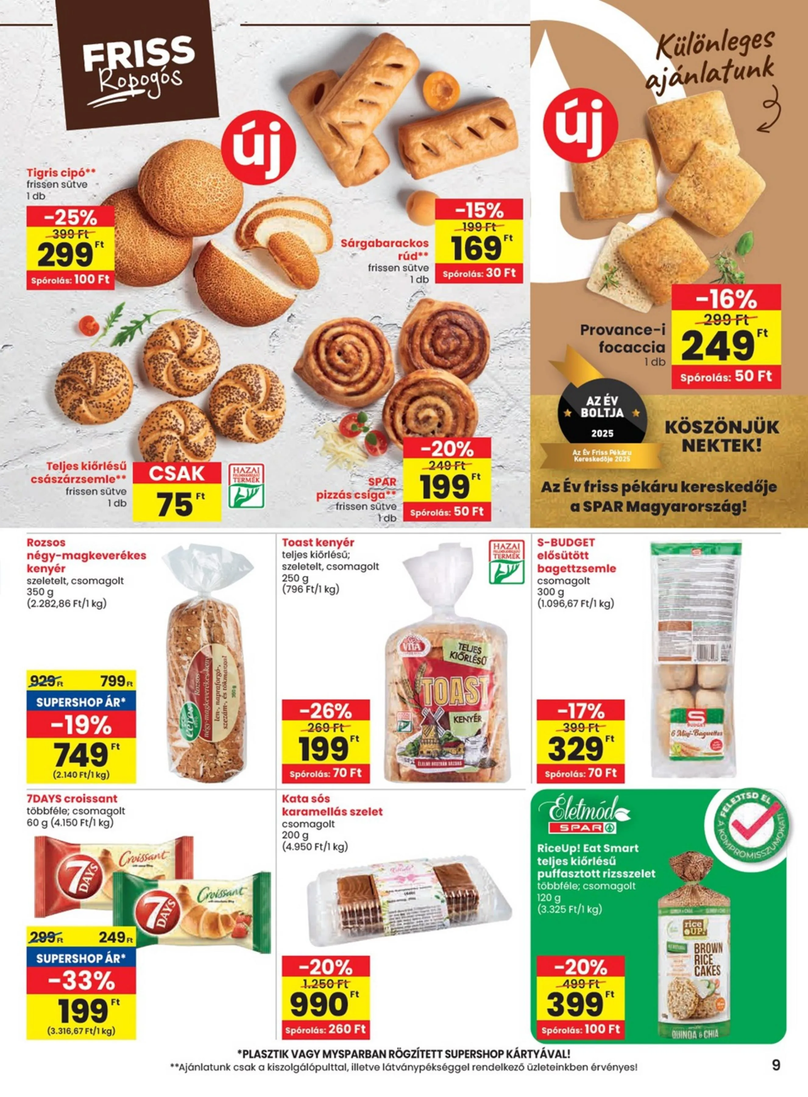 Spar akciós újság 07.31–08.06 – 9. oldal