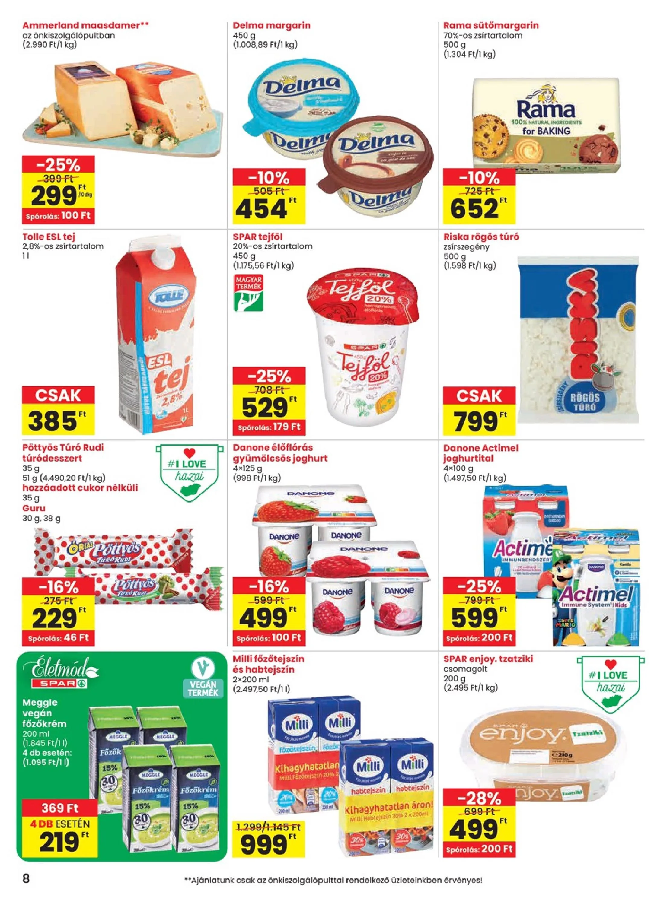 Spar akciós újság 08.07–08.13 – 15. oldal