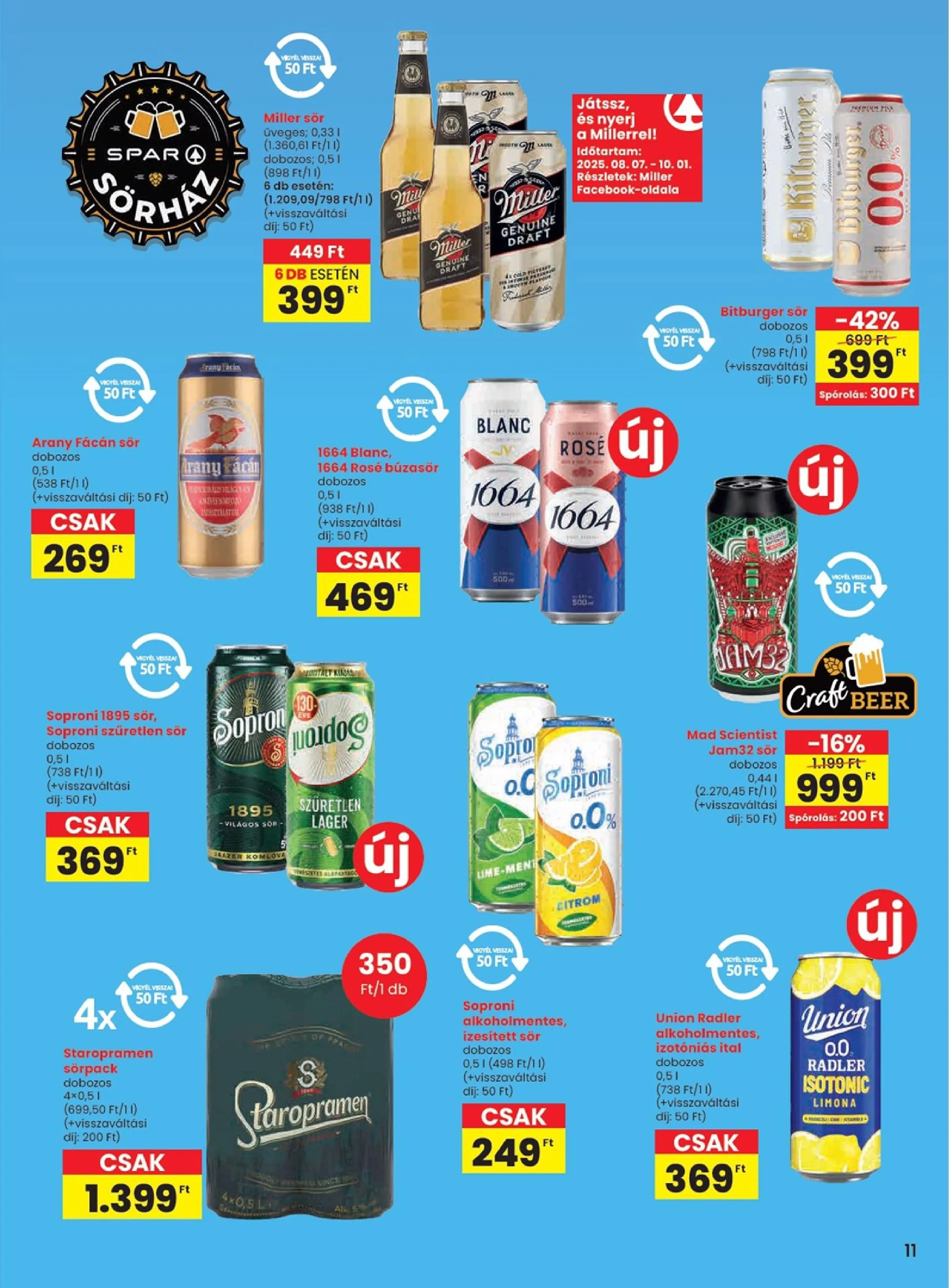 Spar akciós újság 08.07–08.13 – 3. oldal