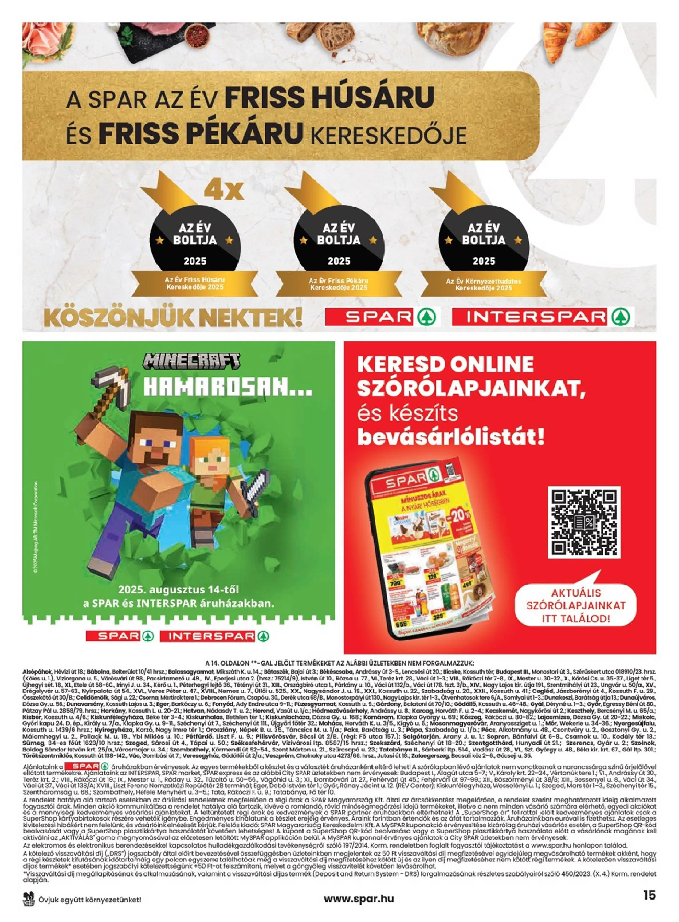 Spar akciós újság 08.07–08.13 – 7. oldal