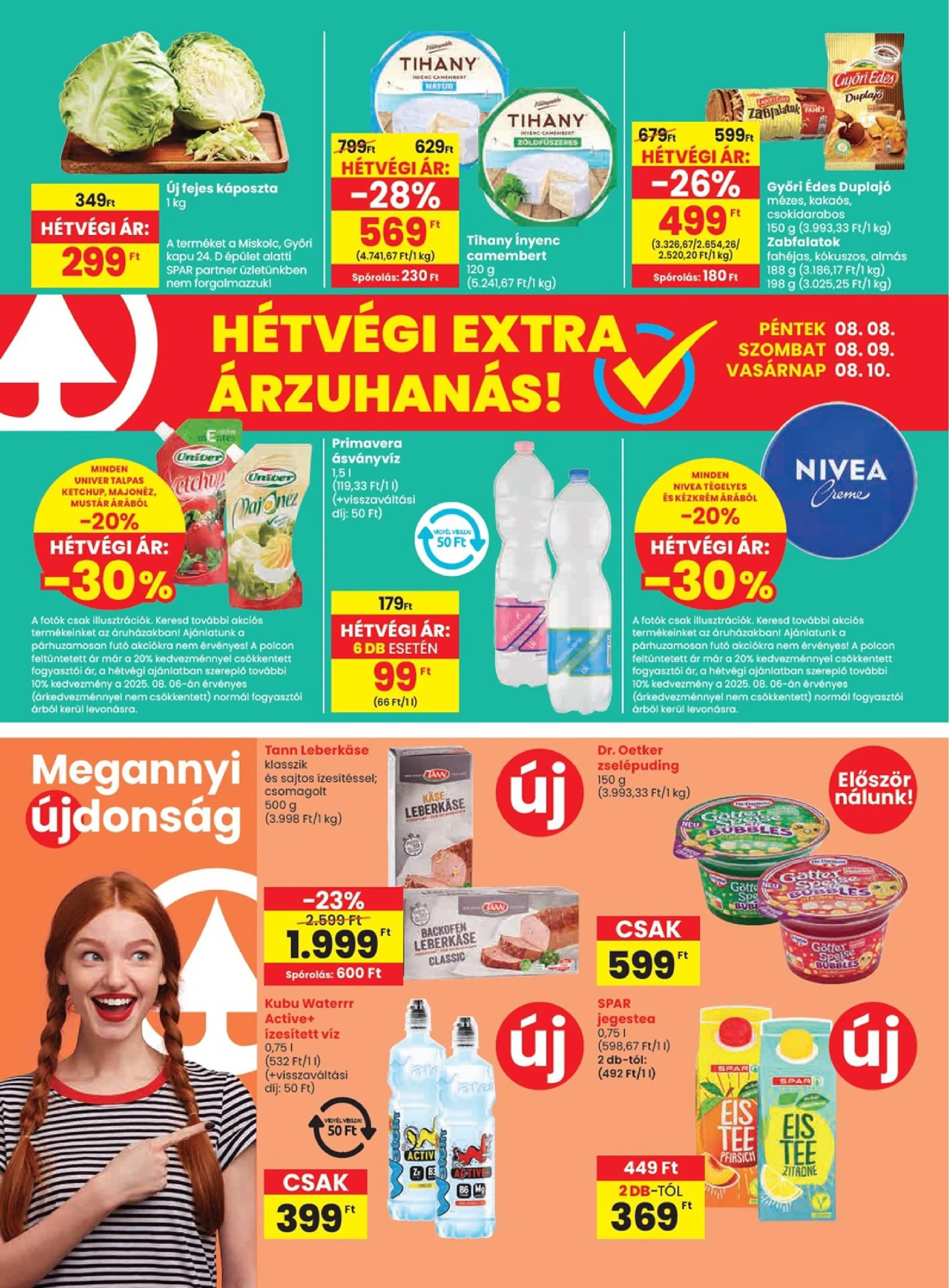 Spar akciós újság 08.07–08.13 – 8. oldal