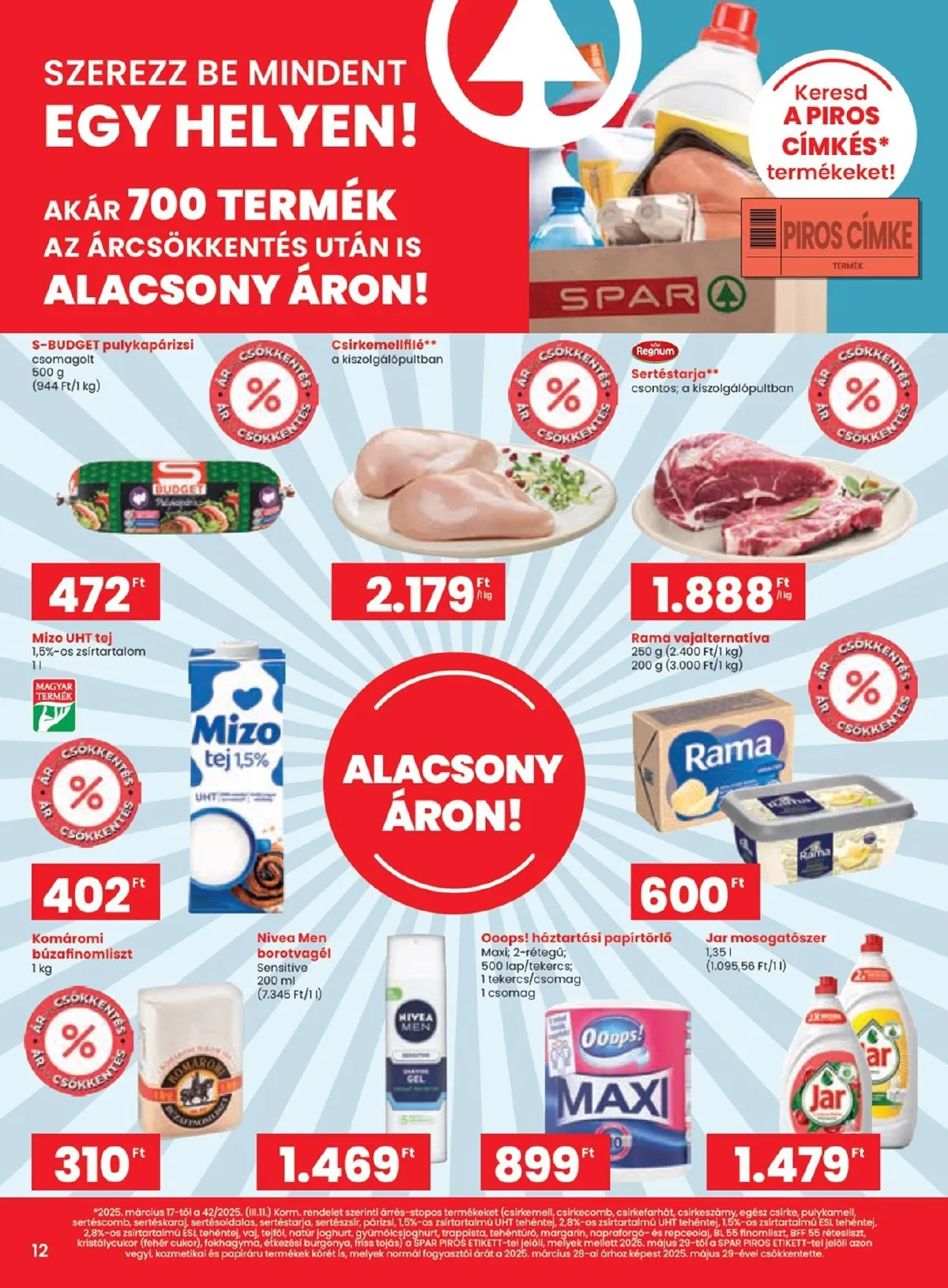 Spar akciós újság 08.14–08.19 – 12. oldal