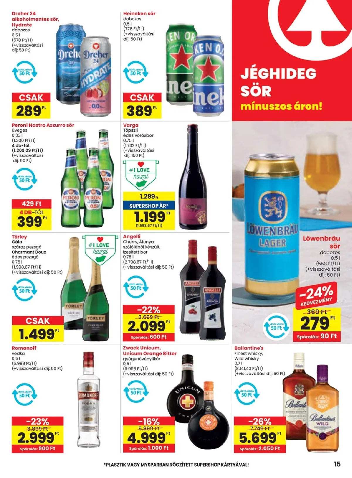 Spar akciós újság 08.14–08.19 – 15. oldal