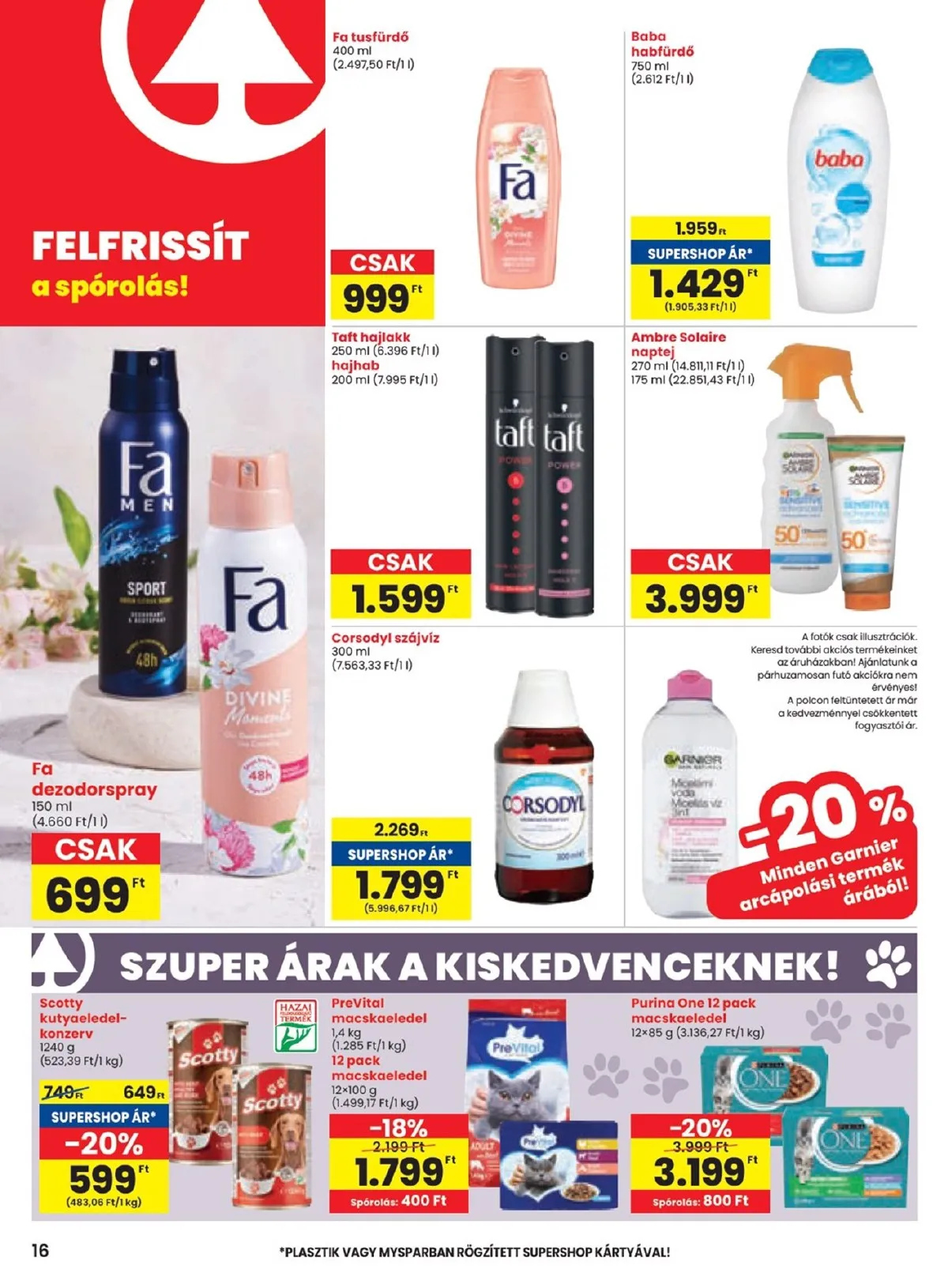 Spar akciós újság 08.14–08.19 – 16. oldal