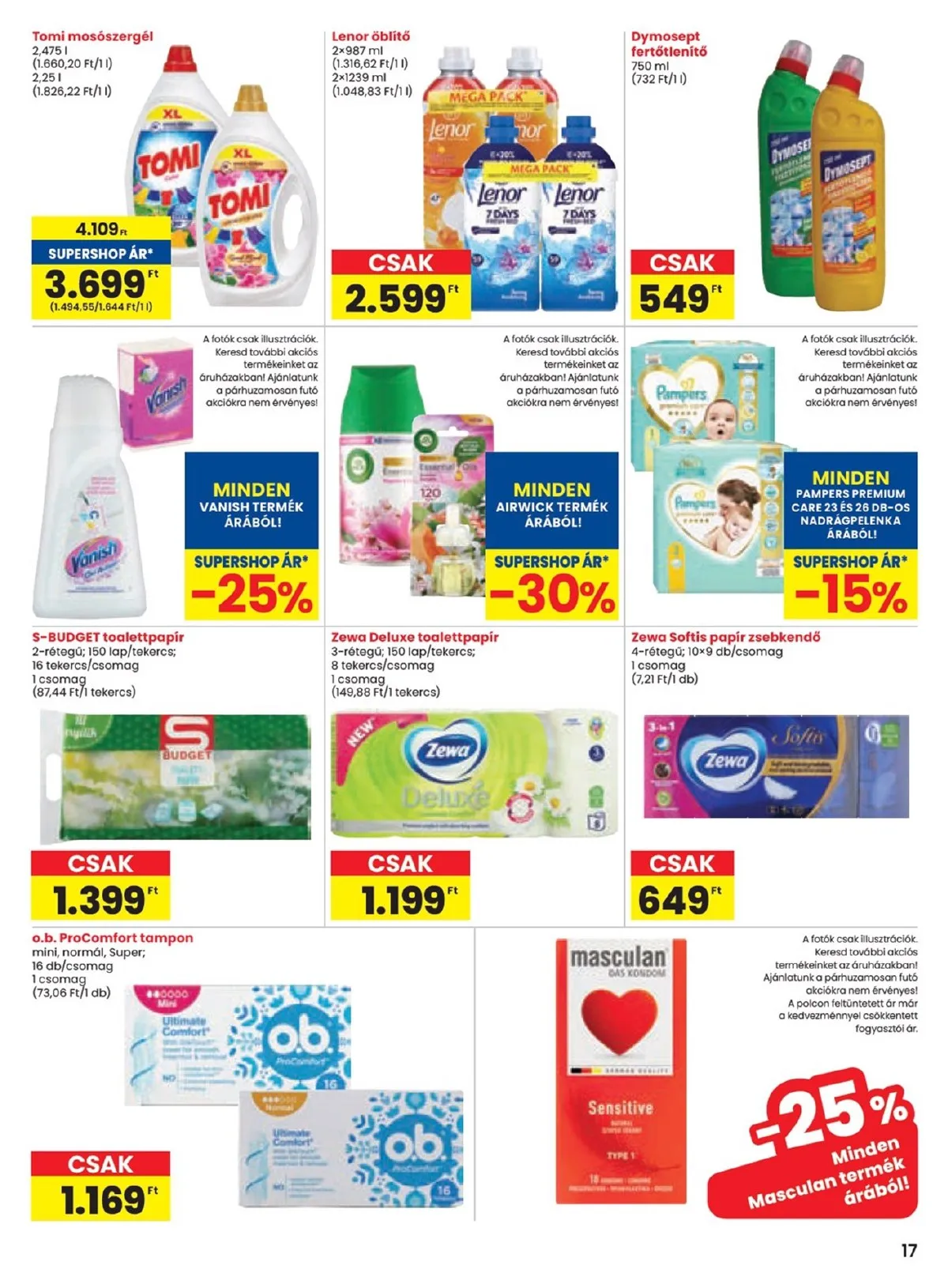Spar akciós újság 08.14–08.19 – 17. oldal