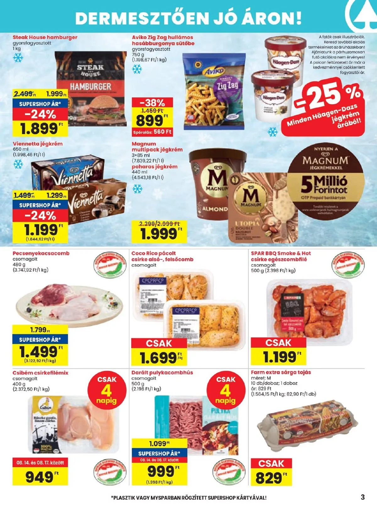 Spar akciós újság 08.14–08.19 – 3. oldal