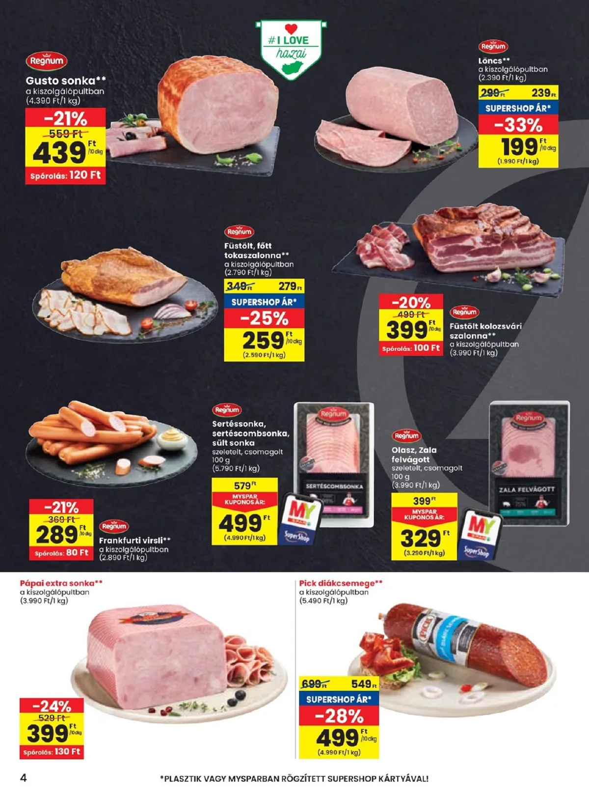 Spar akciós újság 08.14–08.19 – 4. oldal