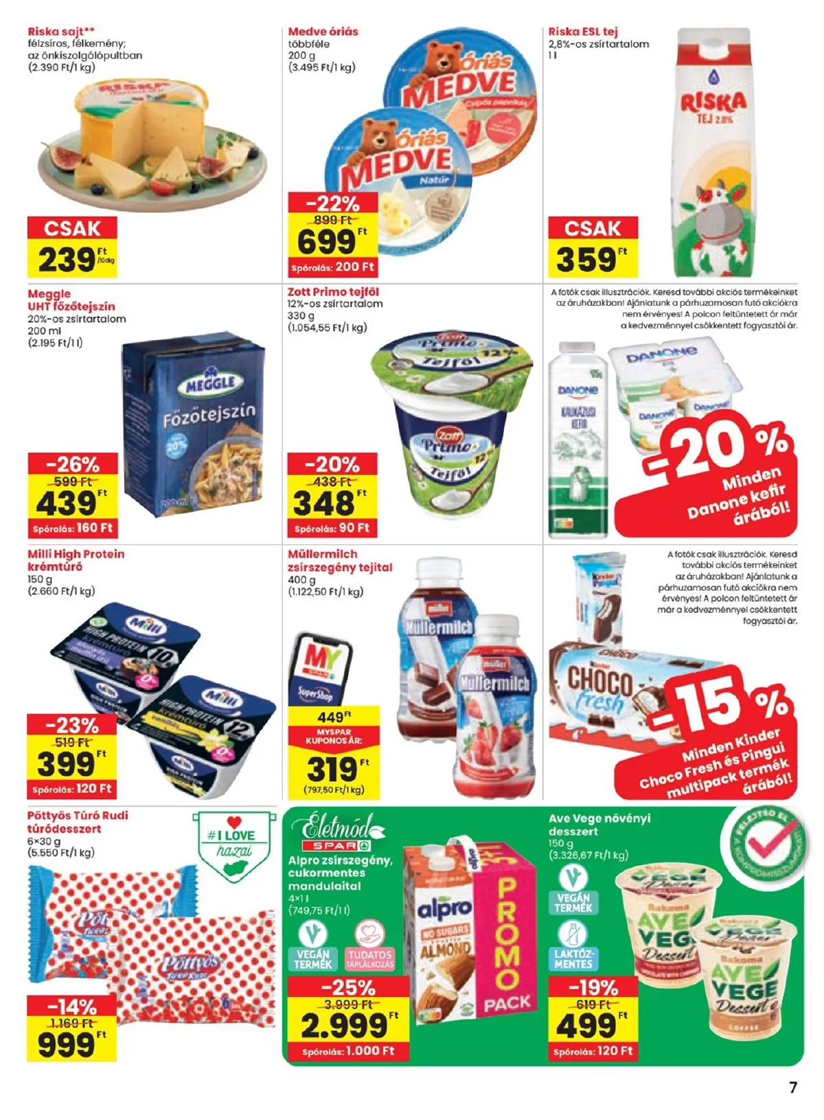 Spar akciós újság 08.14–08.19 – 7. oldal