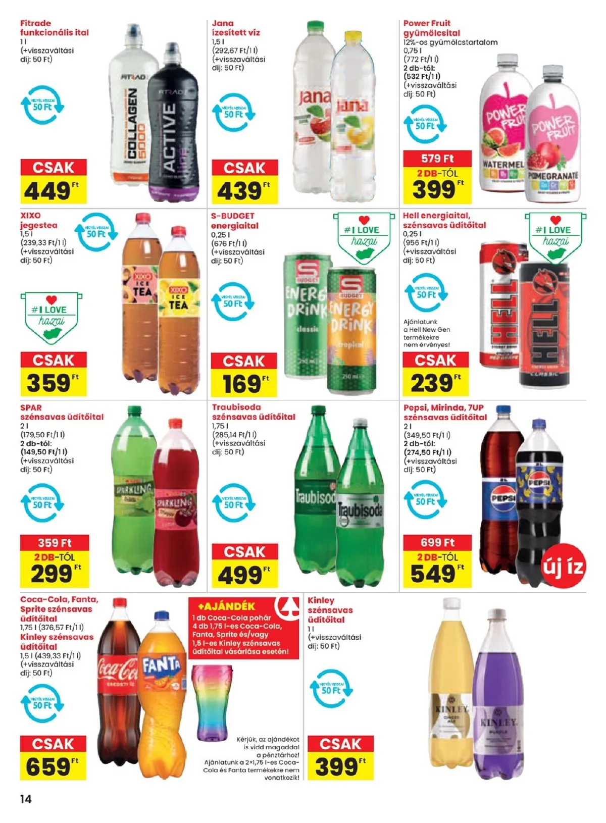 Spar akciós újság 08.21–08.27 – 14. oldal