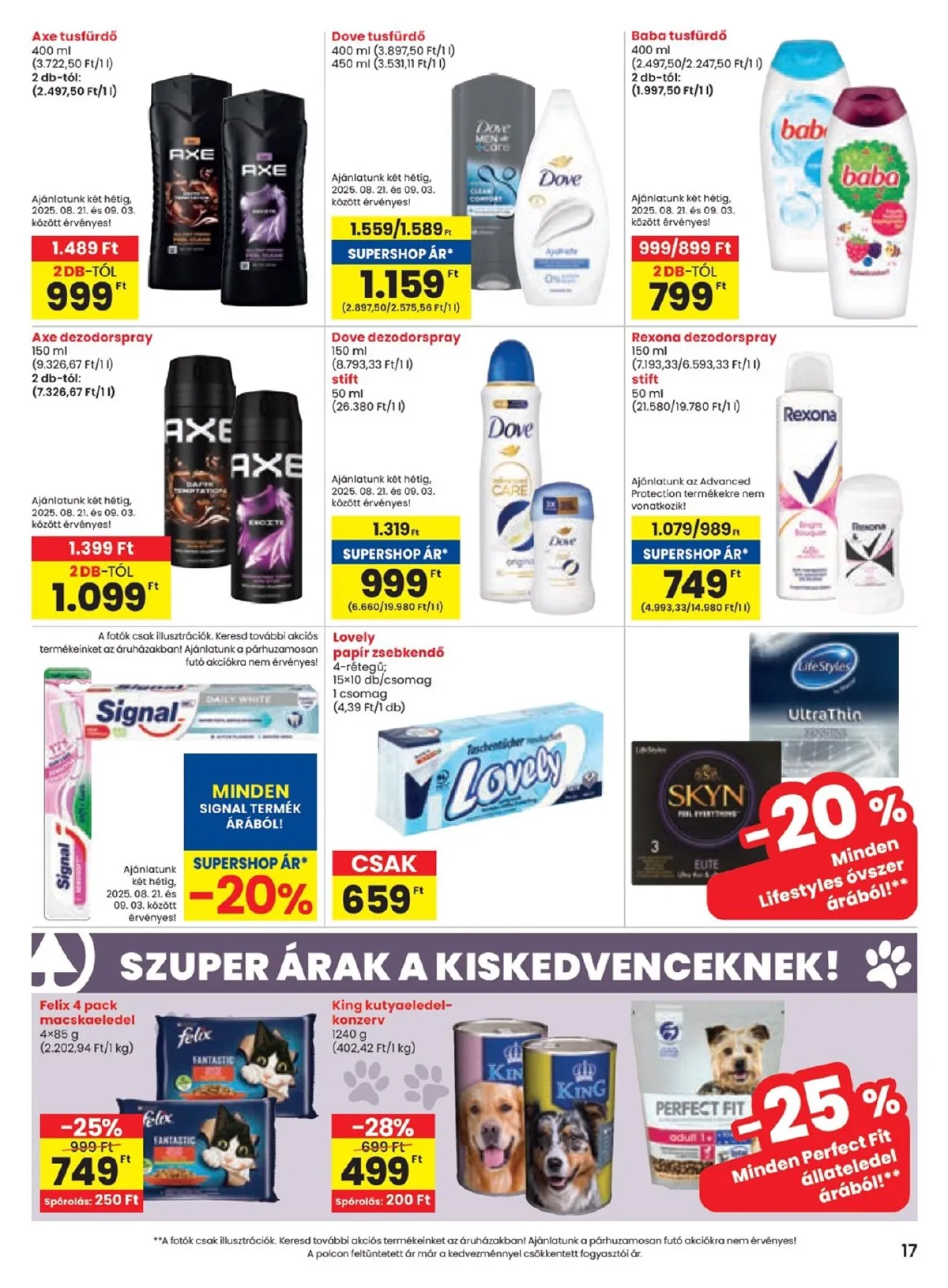 Spar akciós újság 08.21–08.27 – 17. oldal