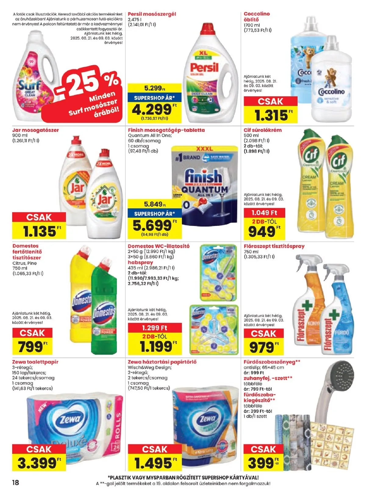 Spar akciós újság 08.21–08.27 – 18. oldal