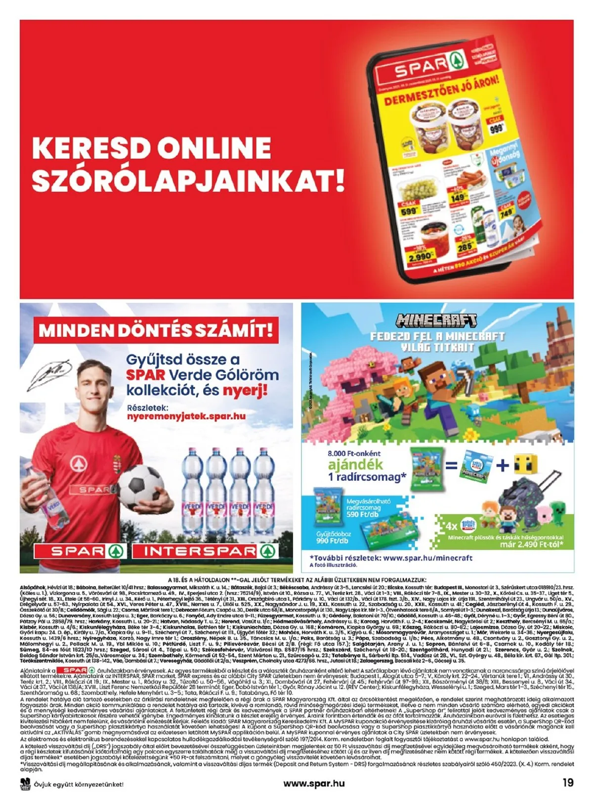 Spar akciós újság 08.21–08.27 – 19. oldal