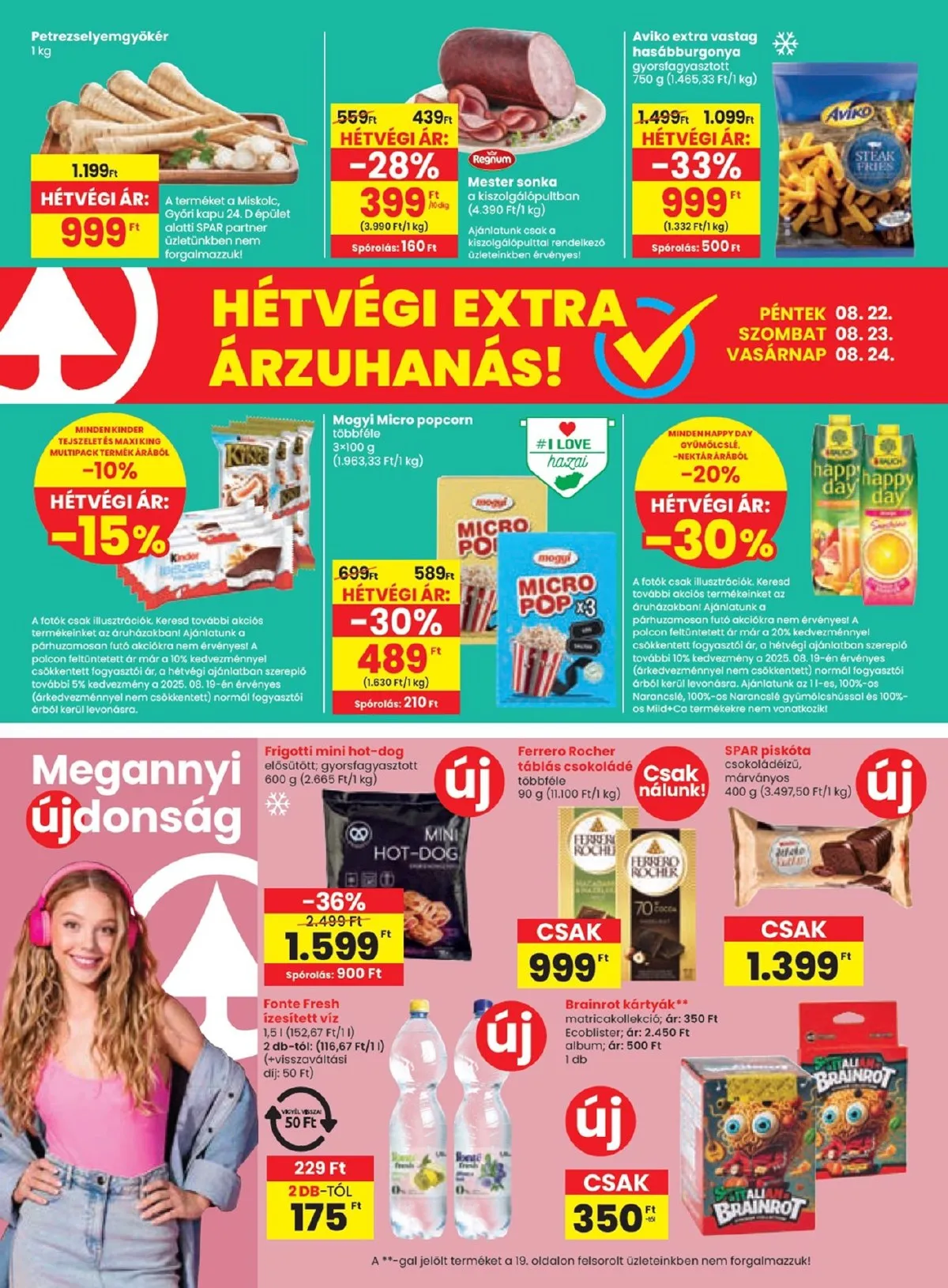 Spar akciós újság 08.21–08.27 – 20. oldal