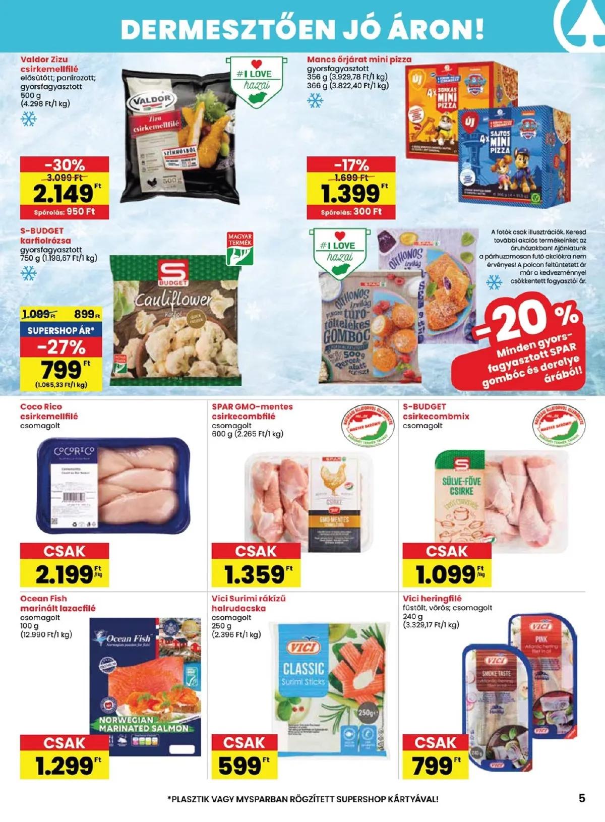 Spar akciós újság 08.21–08.27 – 5. oldal