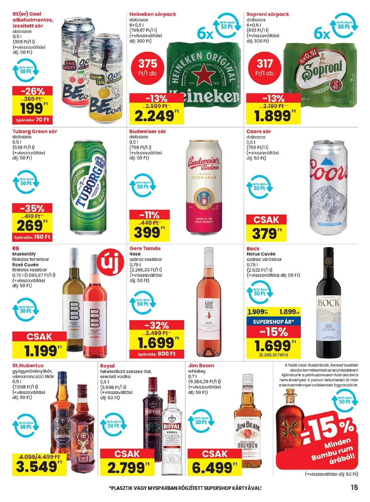 Spar akciós újság 08.28–09.03 – 15. oldal