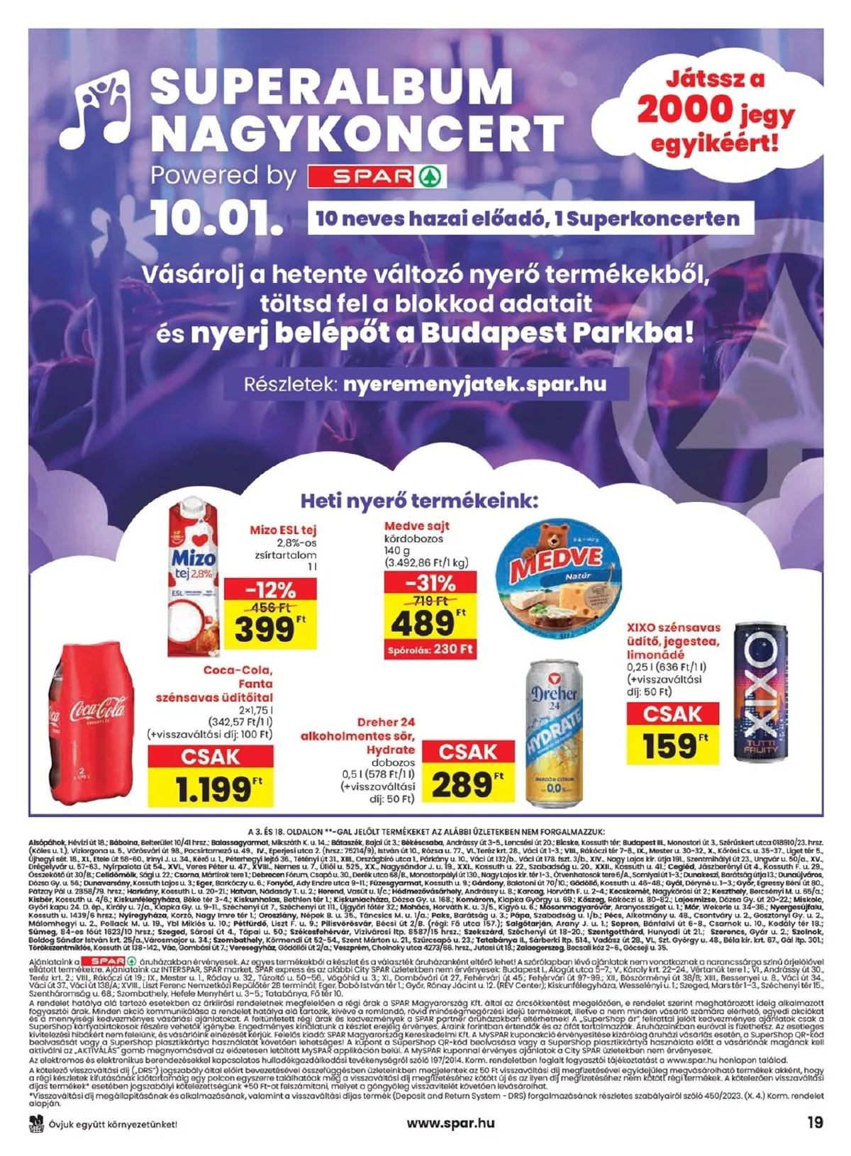 Spar akciós újság 08.28–09.03 – 19. oldal