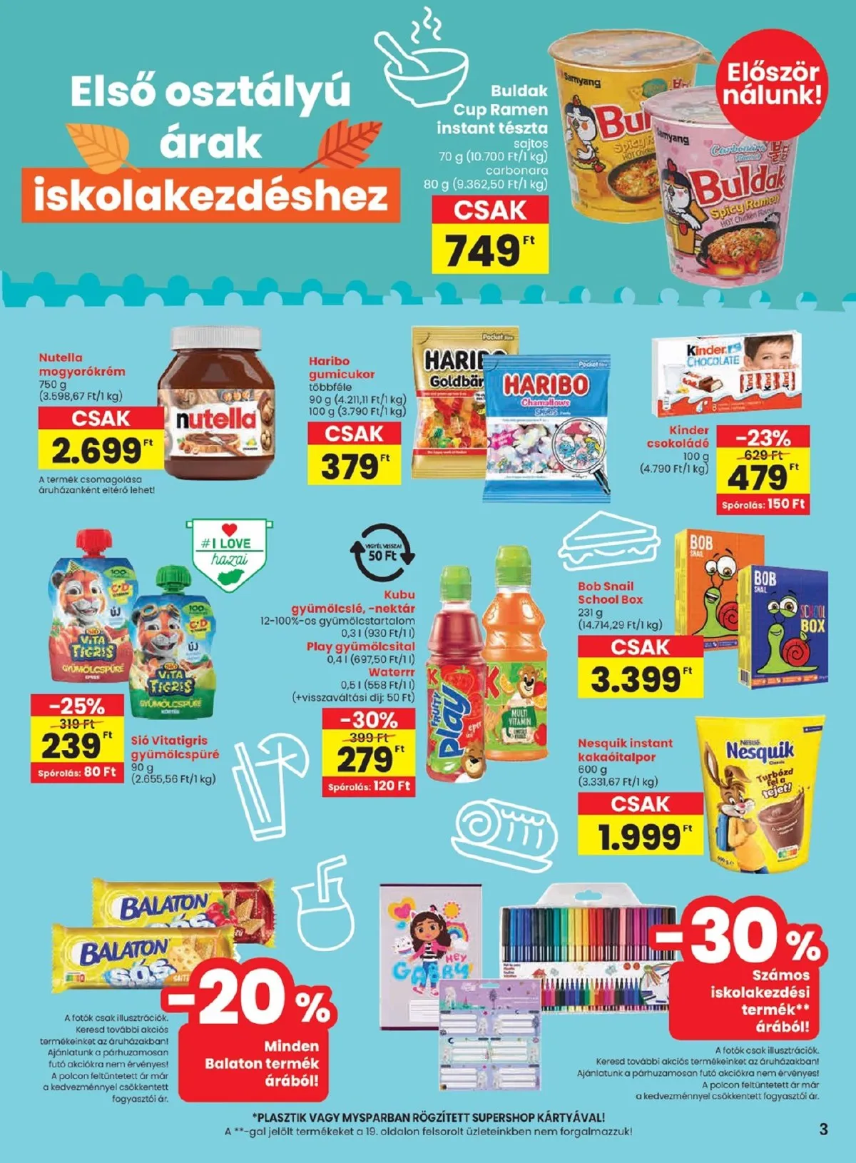 Spar akciós újság 08.28–09.03 – 3. oldal