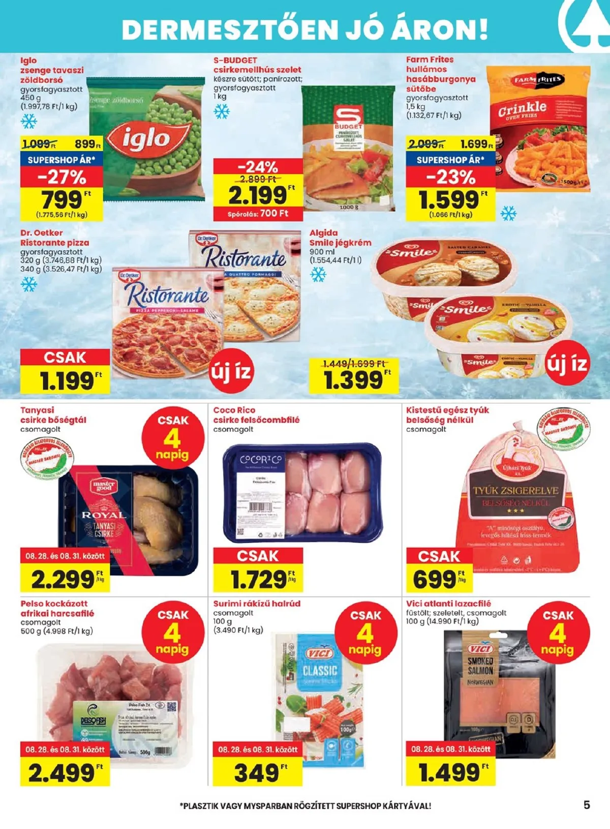 Spar akciós újság 08.28–09.03 – 5. oldal