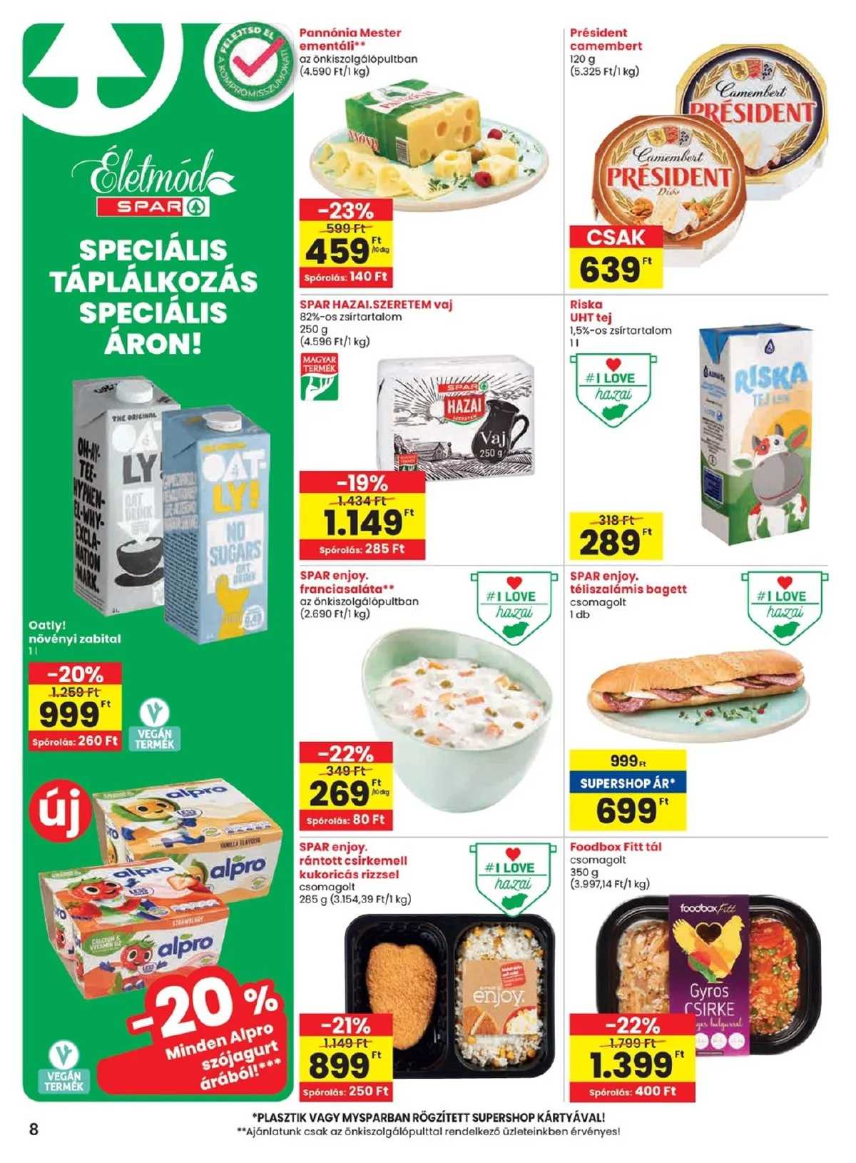 Spar akciós újság 08.28–09.03 – 8. oldal