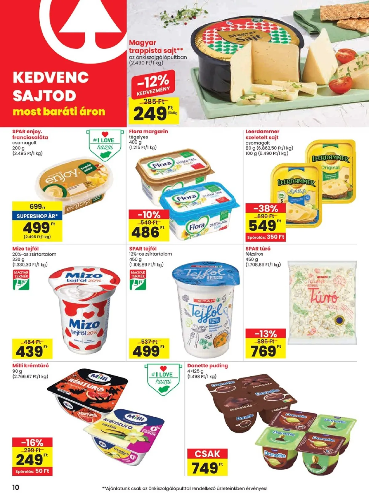 Spar akciós újság 09.04–09.10 – 10. oldal
