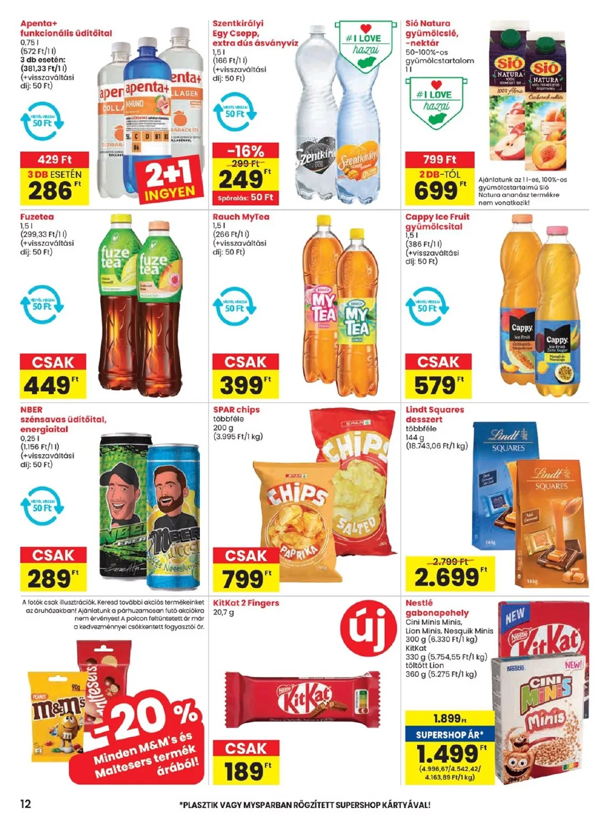 Spar akciós újság 09.04–09.10 – 12. oldal