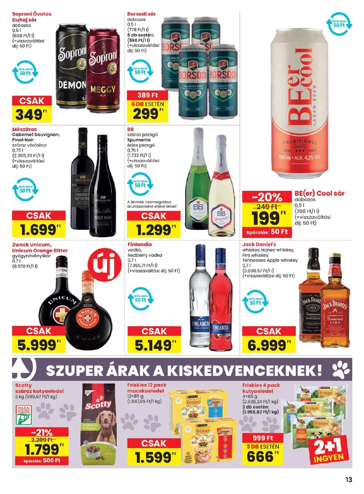 Spar akciós újság 09.04–09.10 – 13. oldal