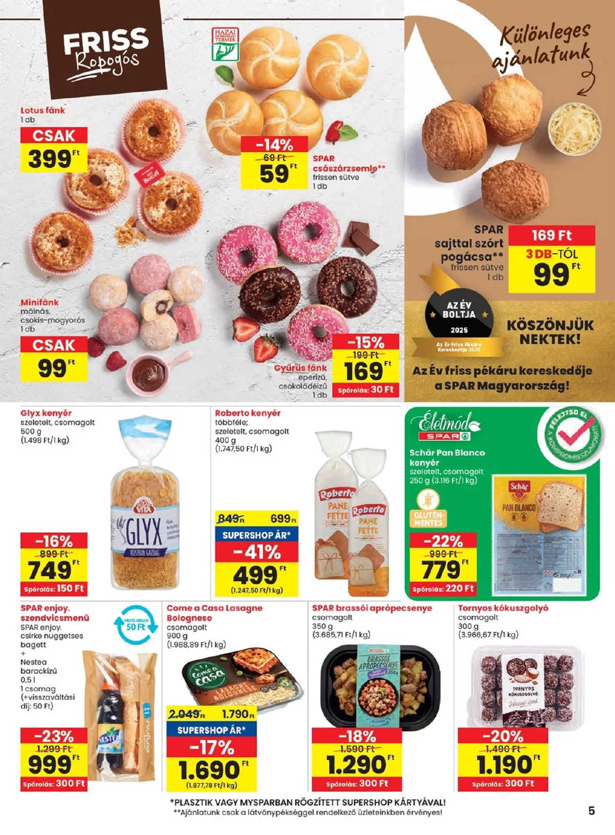 Spar akciós újság 09.04–09.10 – 5. oldal