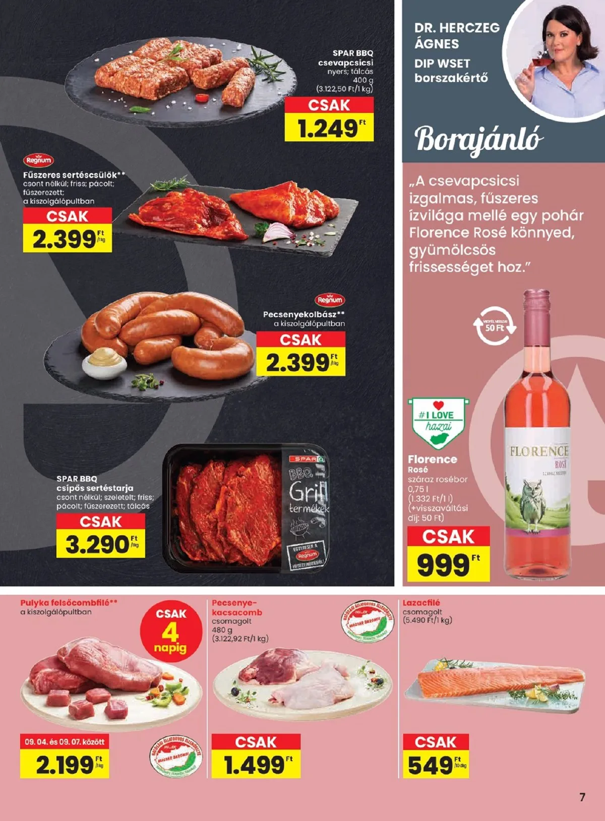 Spar akciós újság 09.04–09.10 – 7. oldal