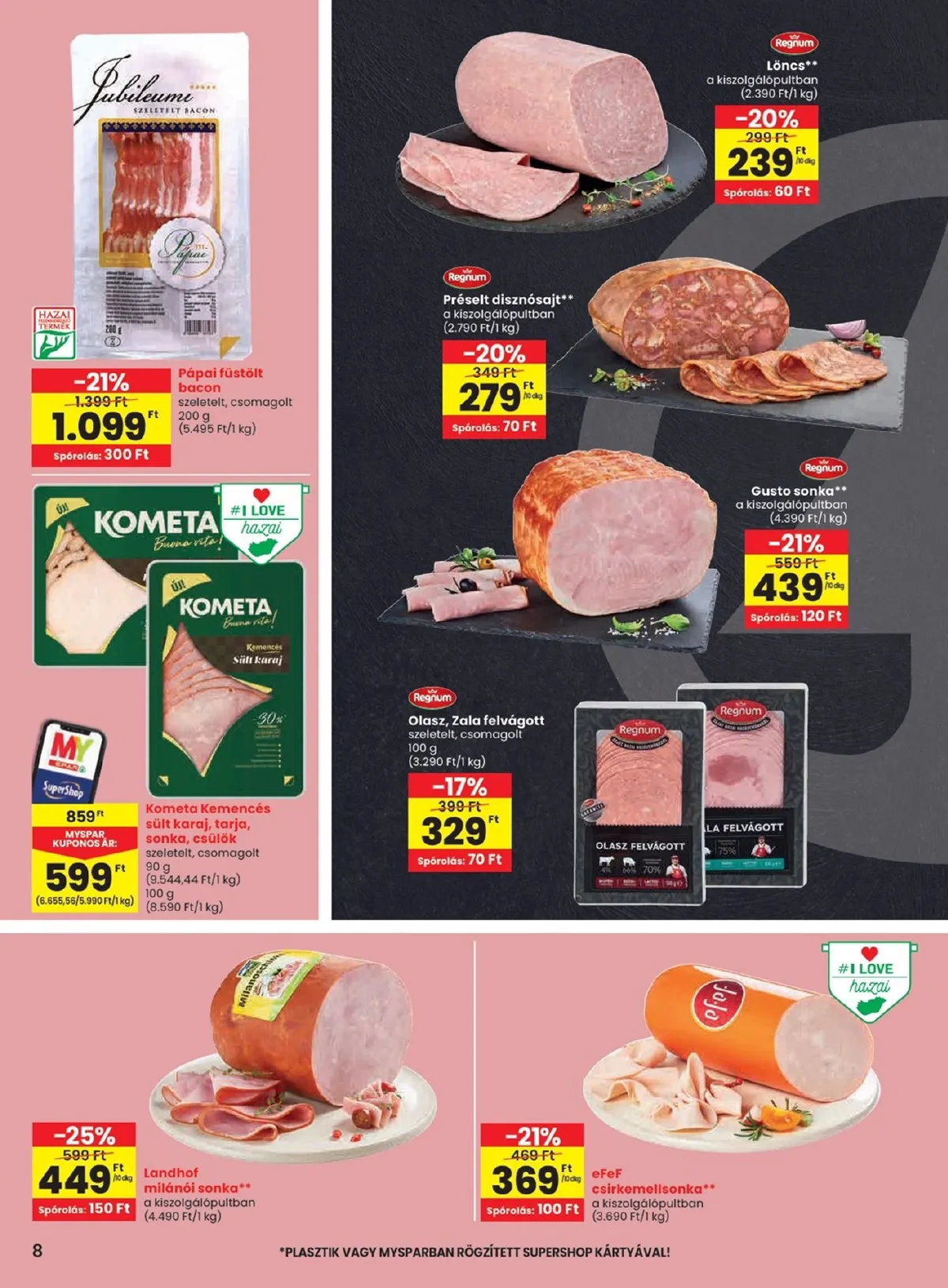 Spar akciós újság 09.04–09.10 – 8. oldal