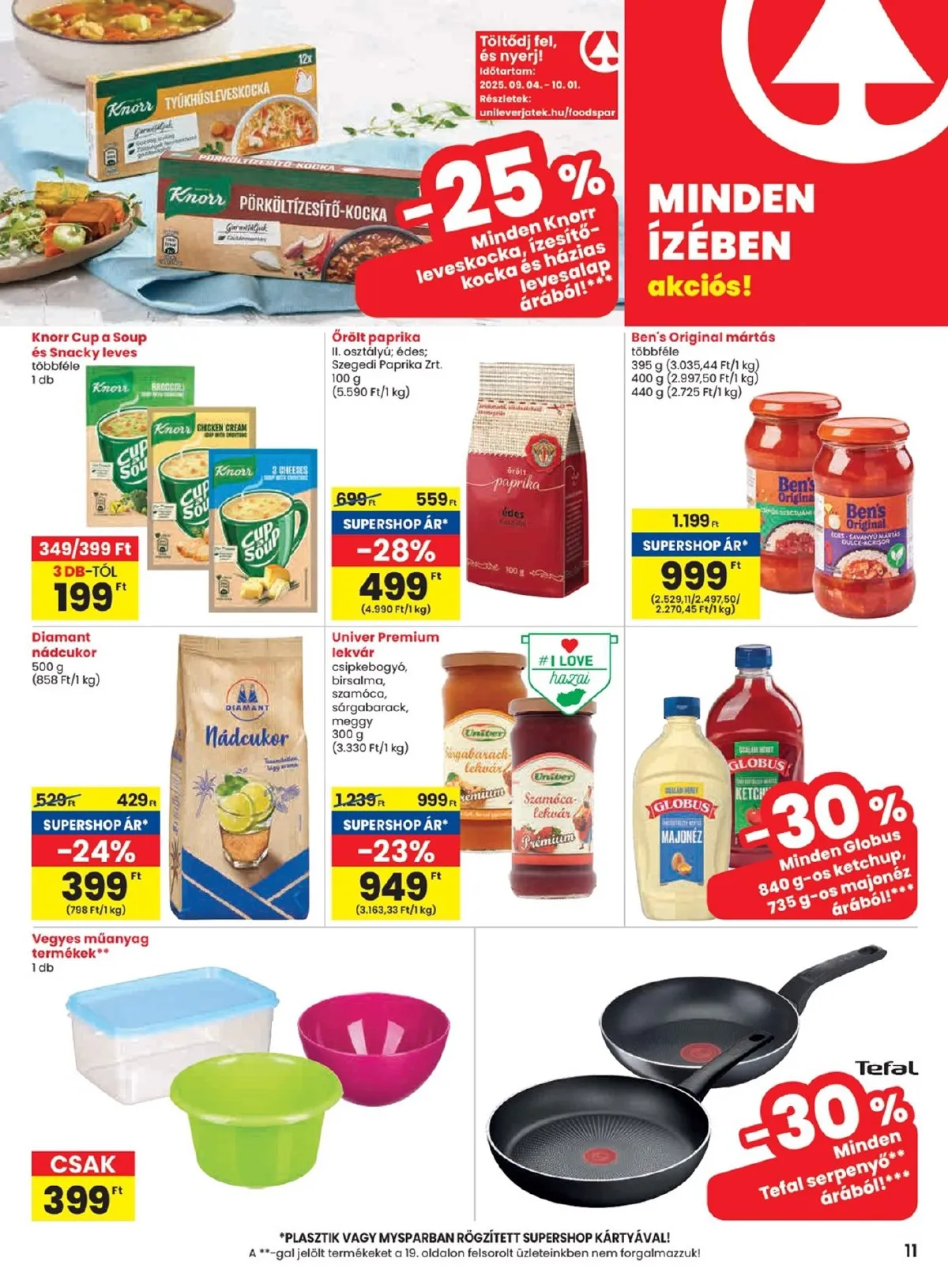 Spar akciós újság 09.11–09.17 – 11. oldal