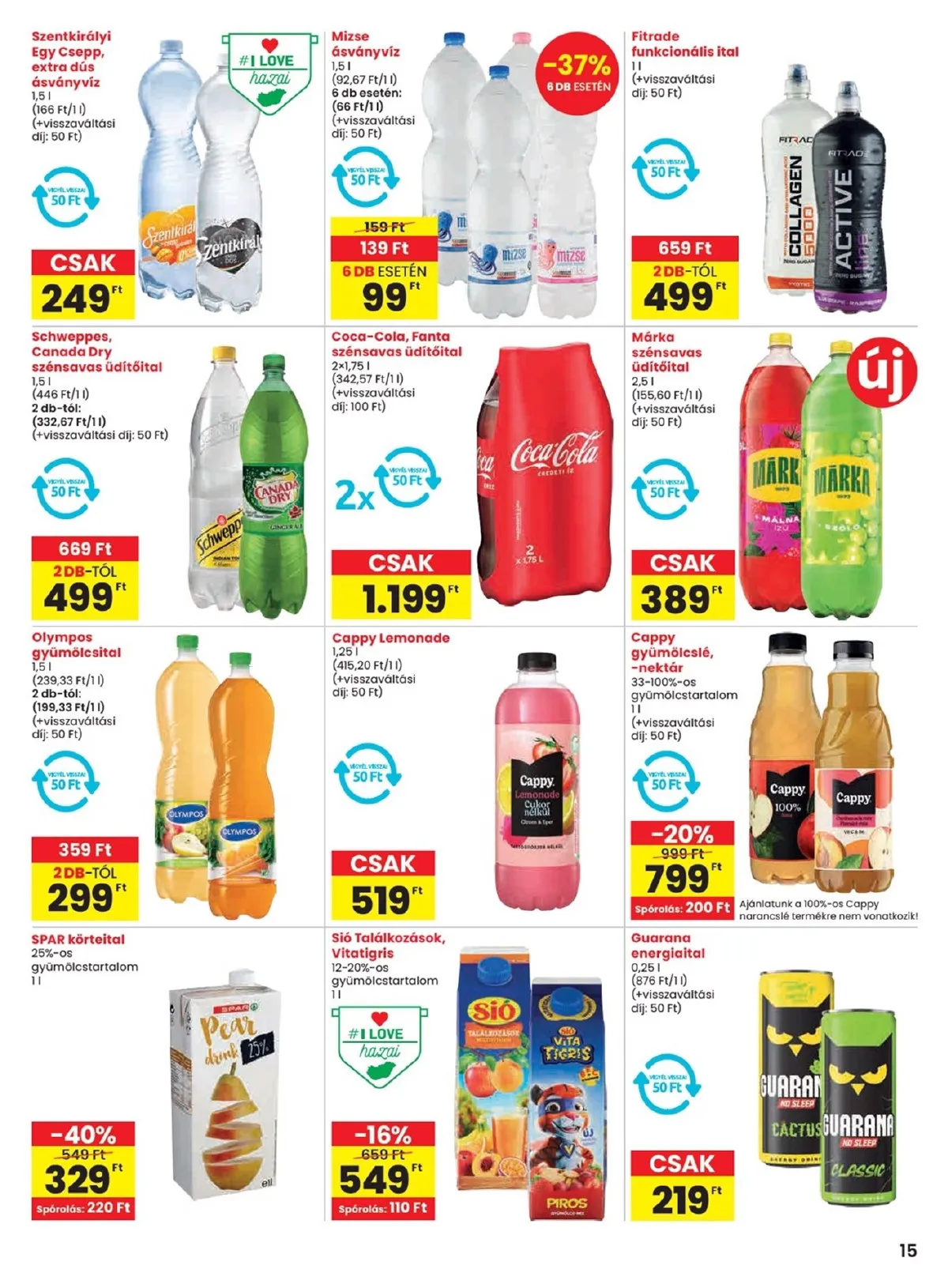 Spar akciós újság 09.11–09.17 – 15. oldal