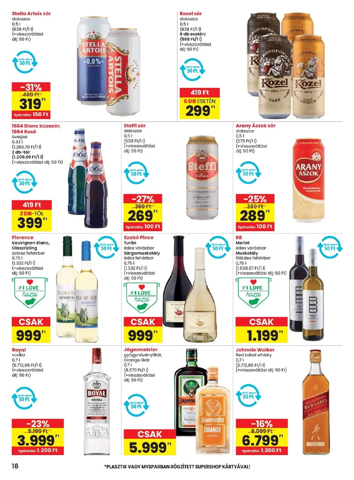 Spar akciós újság 09.11–09.17 – 16. oldal