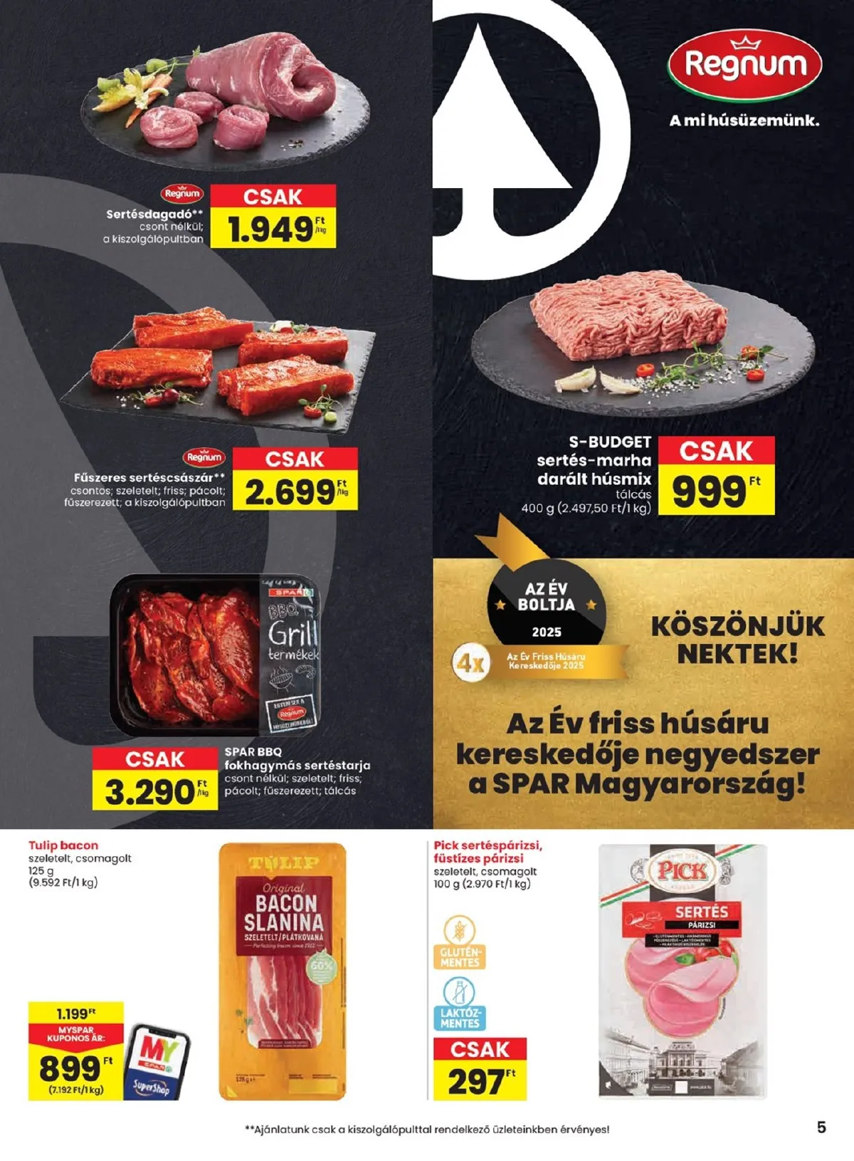 Spar akciós újság 09.11–09.17 – 5. oldal