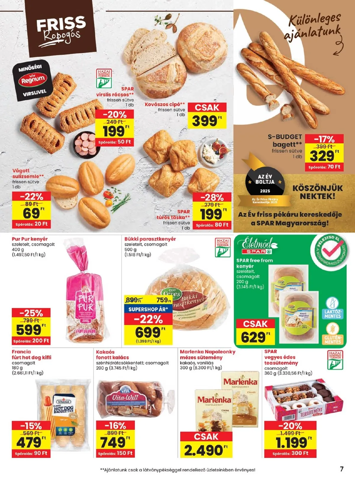 Spar akciós újság 09.11–09.17 – 7. oldal